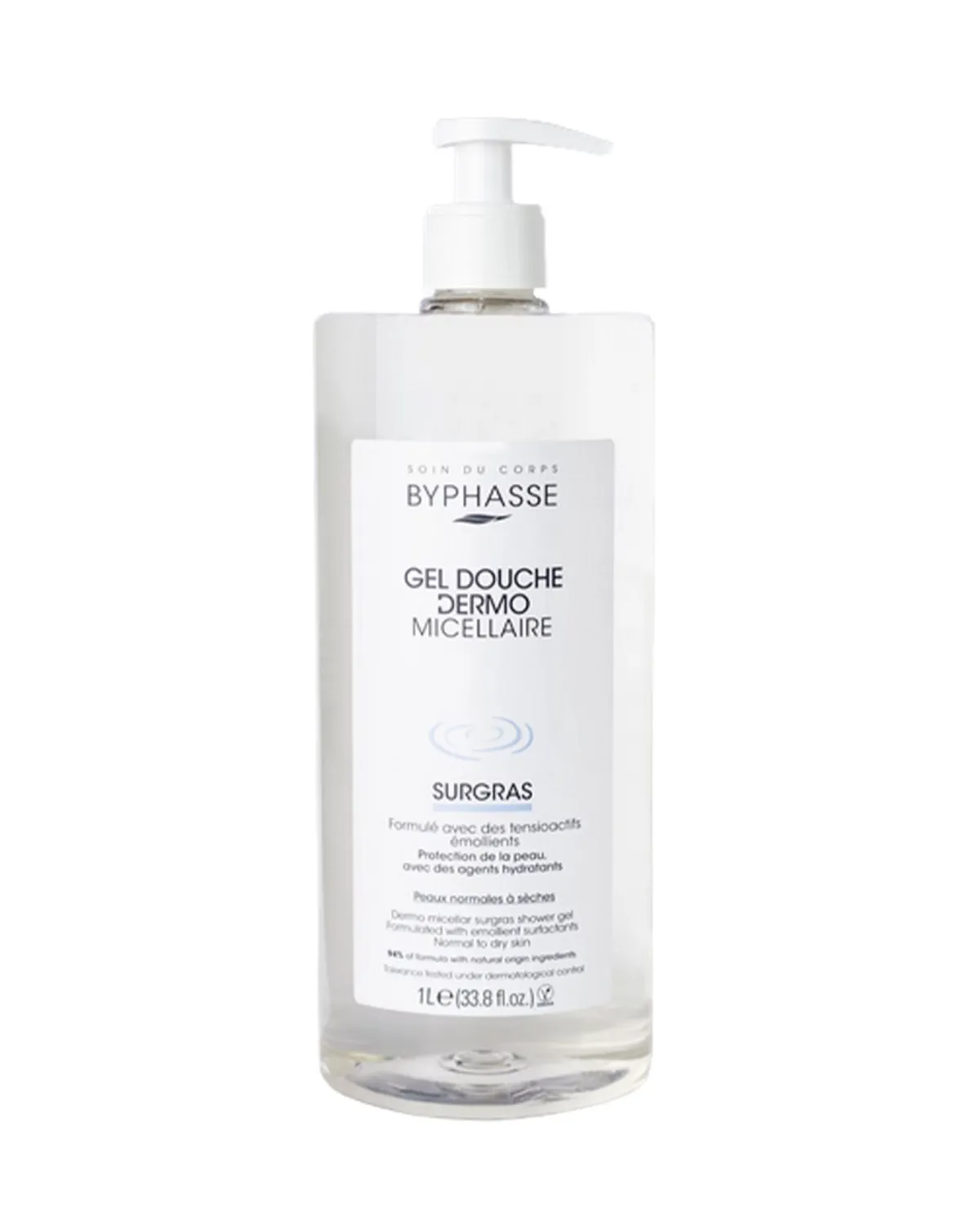 BYPHAS. GEL ZA TUSIRANJE DERMO MICELLAR NORMALNA I SUVA KOZA 1L