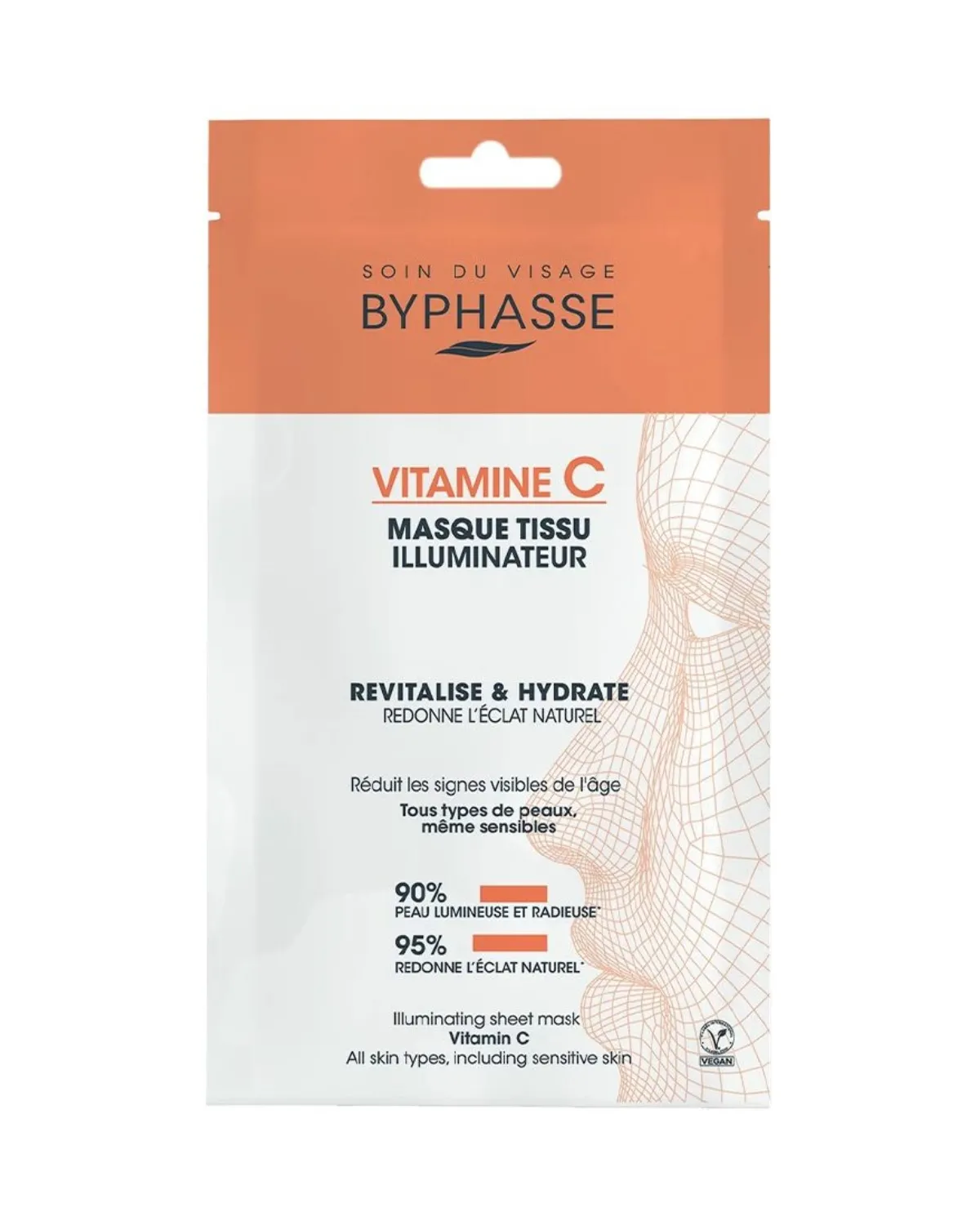 BYPHASSE MASKA VITAMINE C 