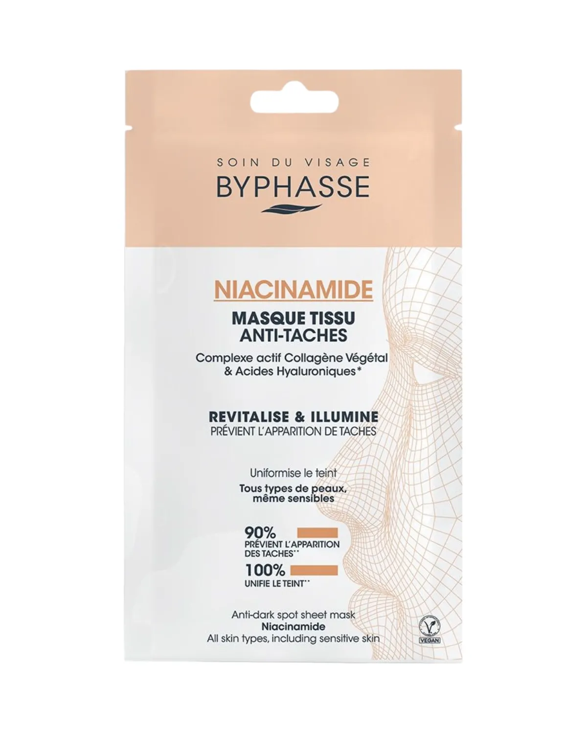 BYPHASSE MASKA NIACINAMIDE 
