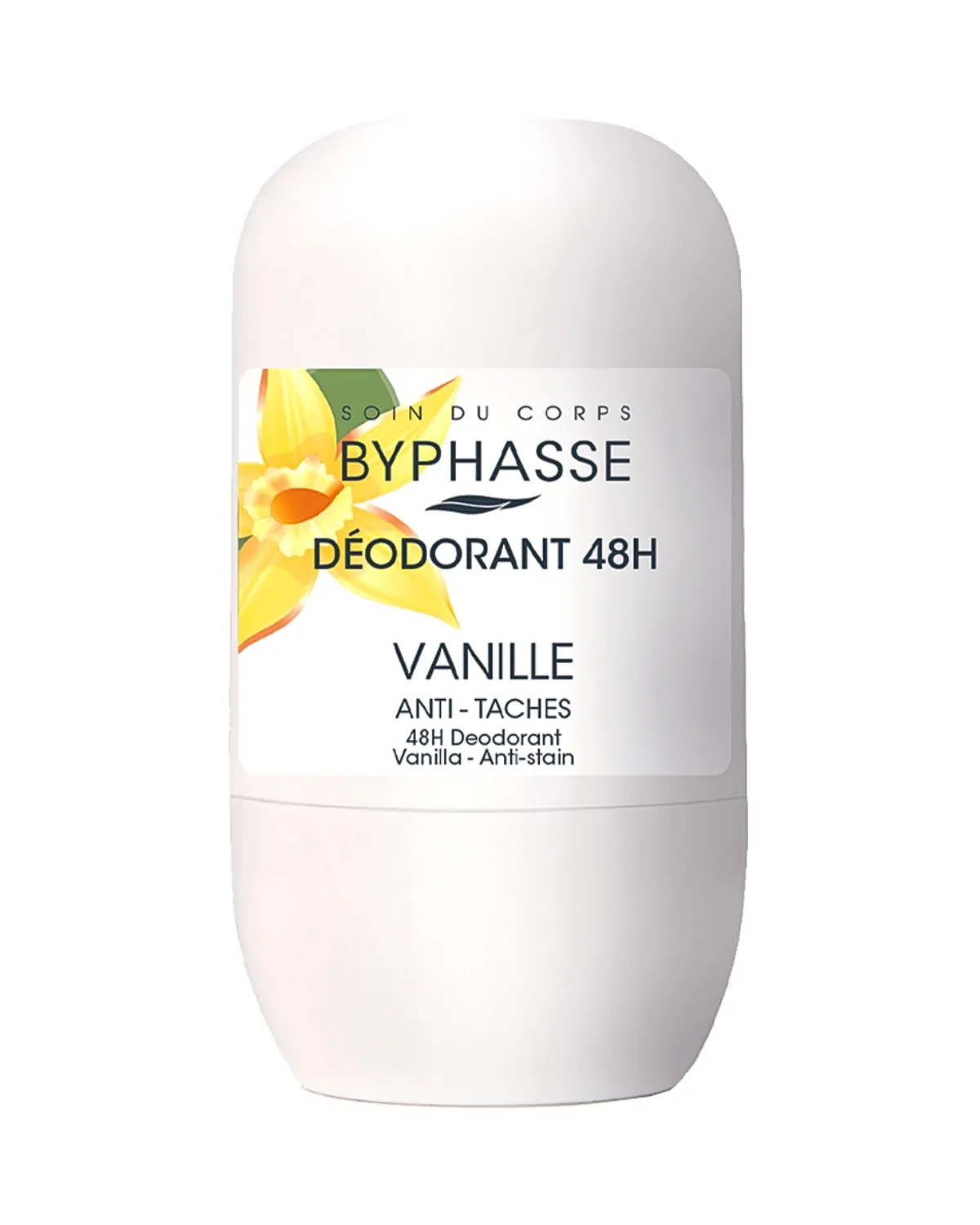 BYPHASSE ROLL ON 24H VANILA 50ML 