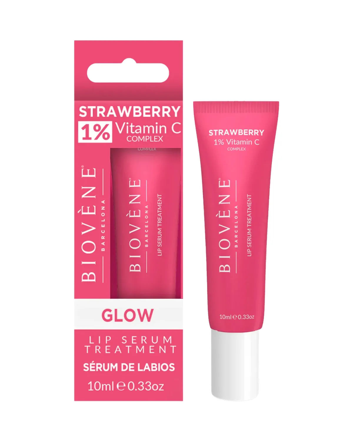 BIOVENE LIP CARE 1% VITAMIN C STRAWBERRY GLOW