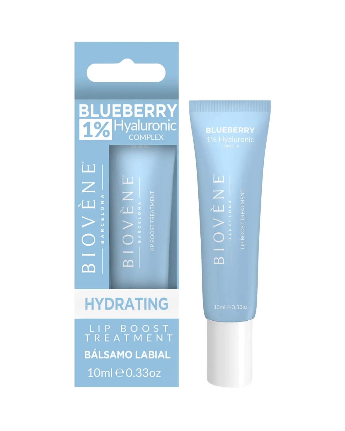 BIOVENE LIP CARE 1% HYALURONIC LIP BOOST BLUEBERRY HYDRATING LIP TREATMENT