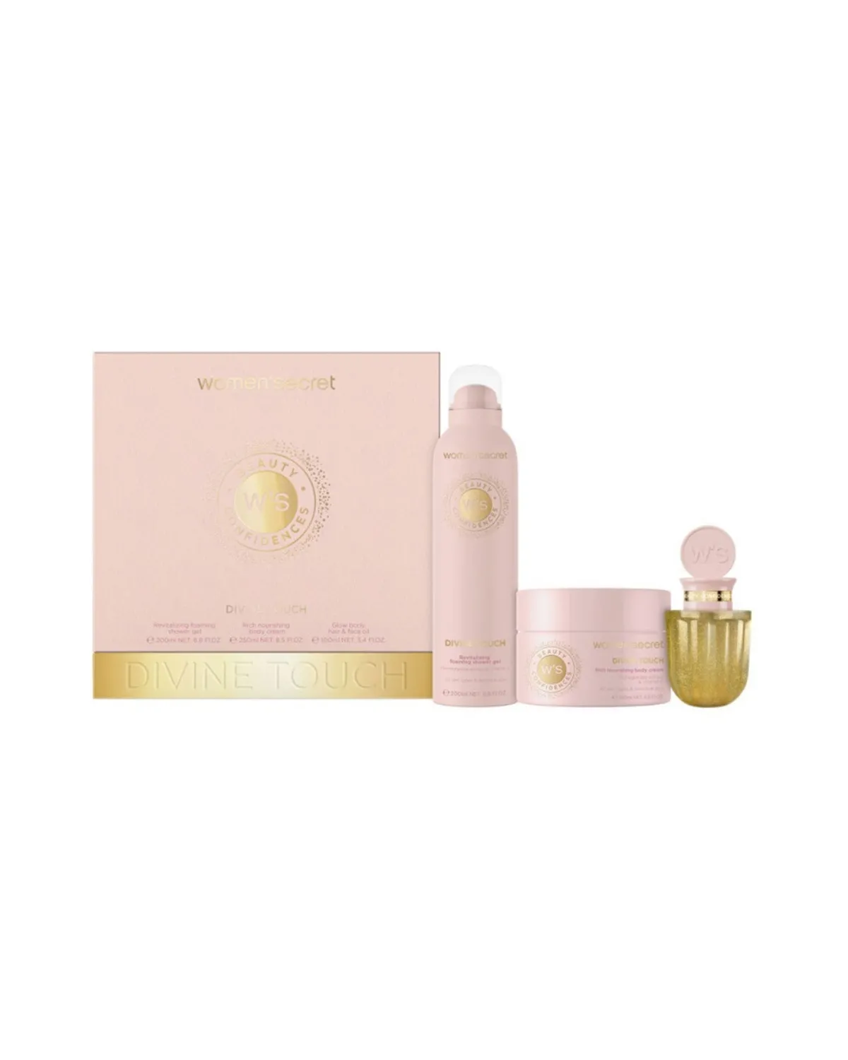 WOMEN SECRET SET BEAUTY DIVINE (SG200+BC250+BO100) 
