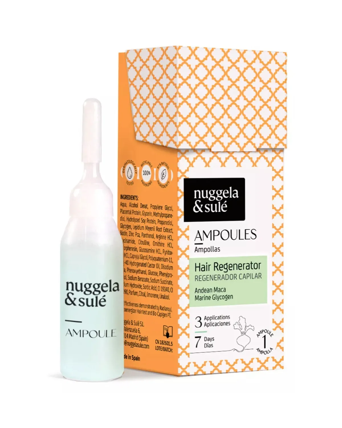 N&S HAIR REGENERATOR AMPULA 10ML 