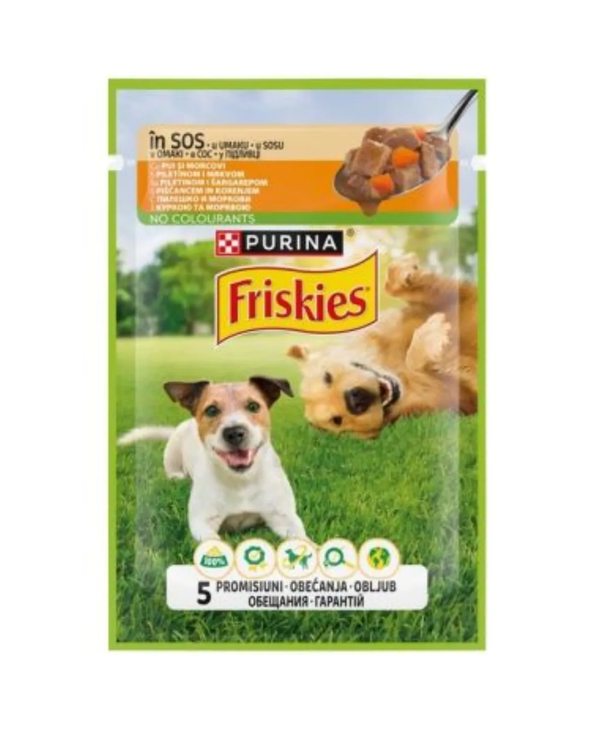 FRISKIES ADULT DOG CIG CHKN&CRT 26X85G 