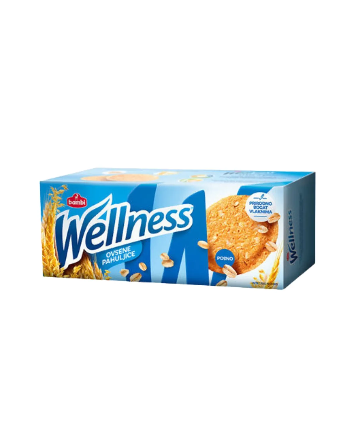 WELLNESS INTEGRALNI KEKS OVSENE PAHULJICE 210 GR 