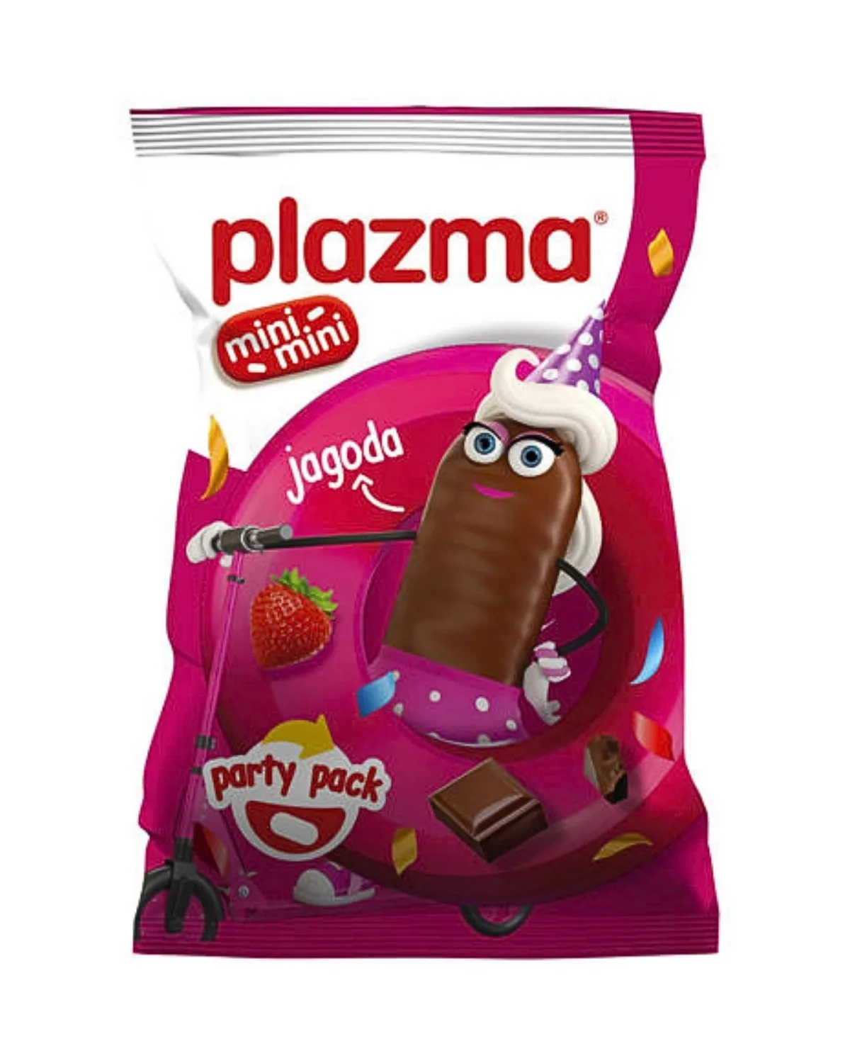 PLAZMA MINI MINI ČOKO JAGODA MILKSHAKE 170 GR 