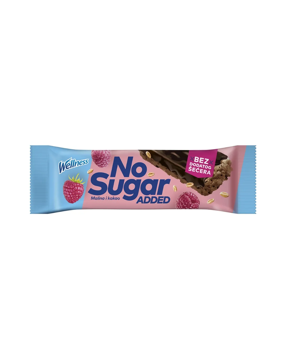 WELLNESS NO SUGAR ADDED MALINA&KAKAO 23G-MUSLI TABLA 