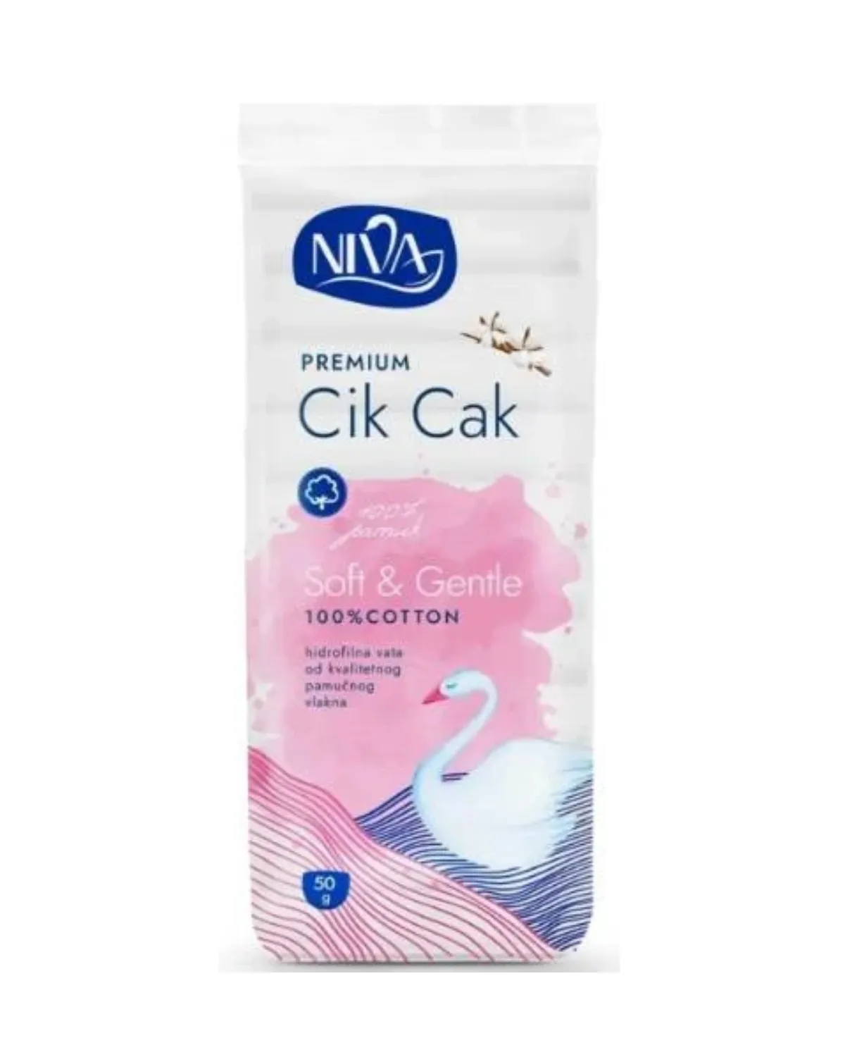 NIVA CIK CAK VATA 50G 2+1 GRATIS 