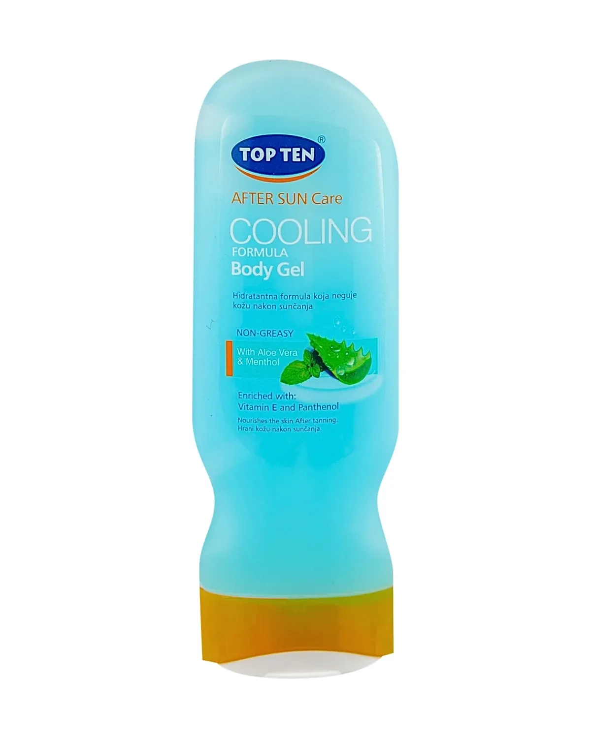 TOP TEN COOLING BODY GEL POSLE SUNČANJA - 200ML 