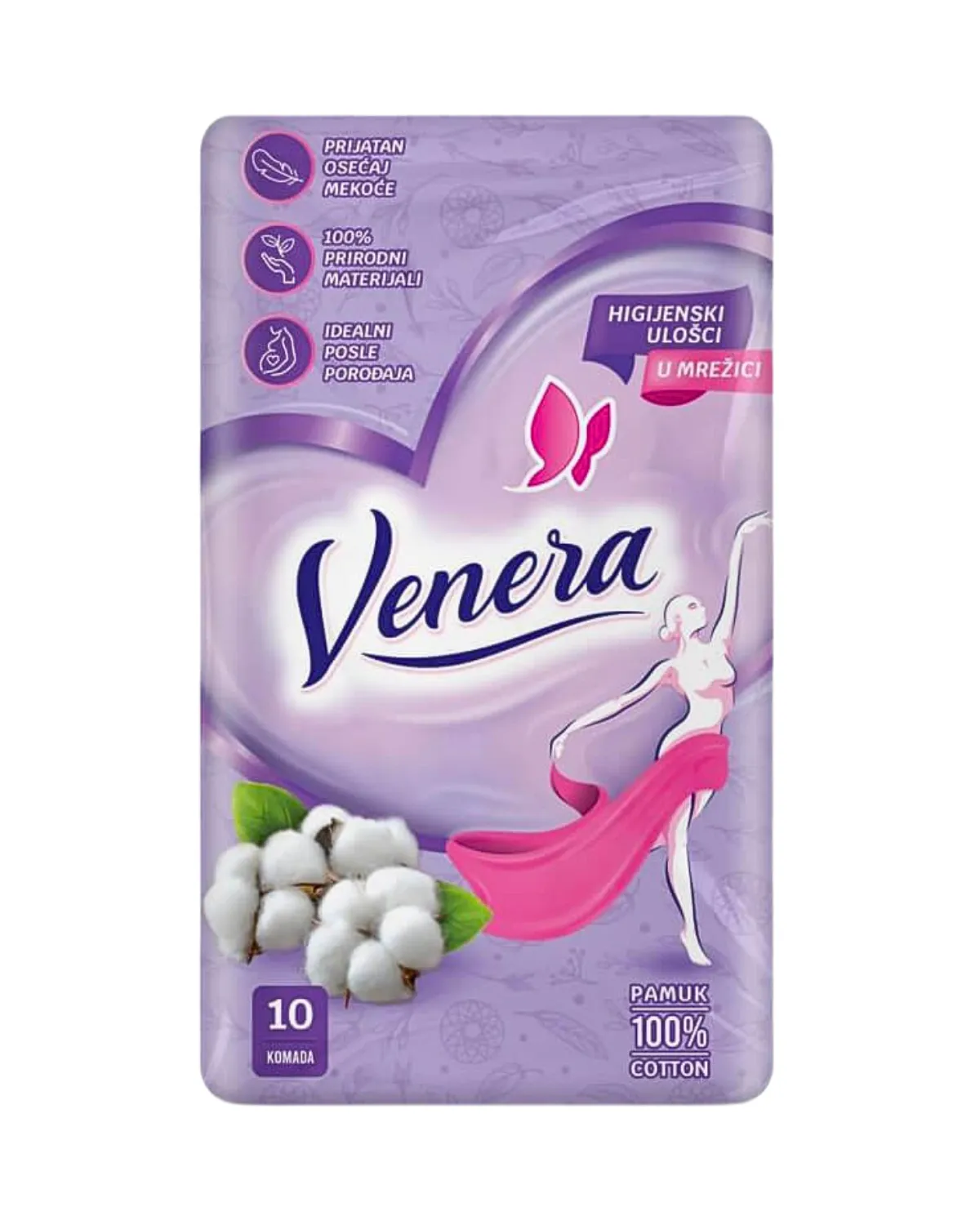 VENERA HIGIJENSKI ULOŠCI U MREZICI 10 KOM 