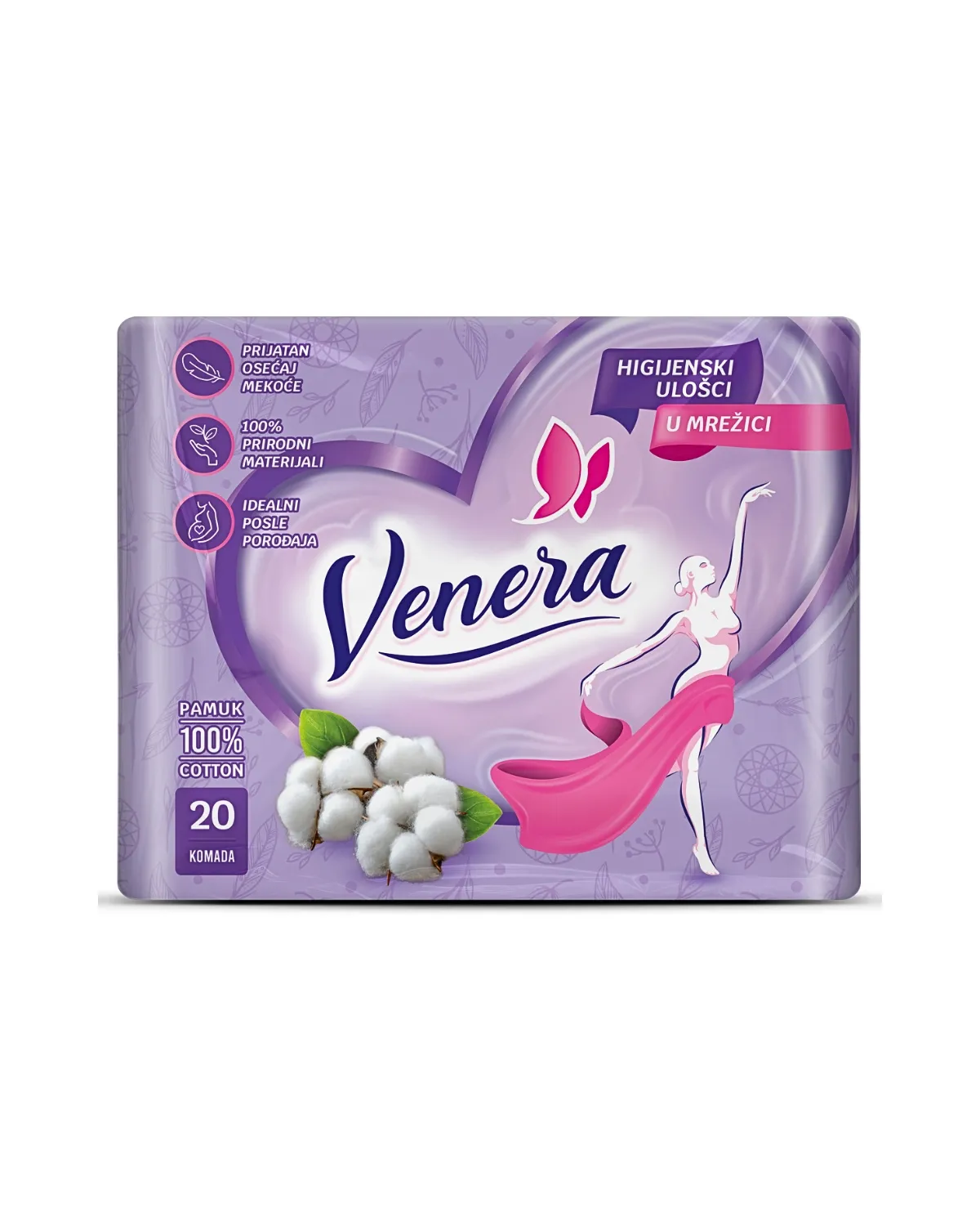 VENERA HIGIJENSKI ULOŠCI U MREZICI 20 KOM 