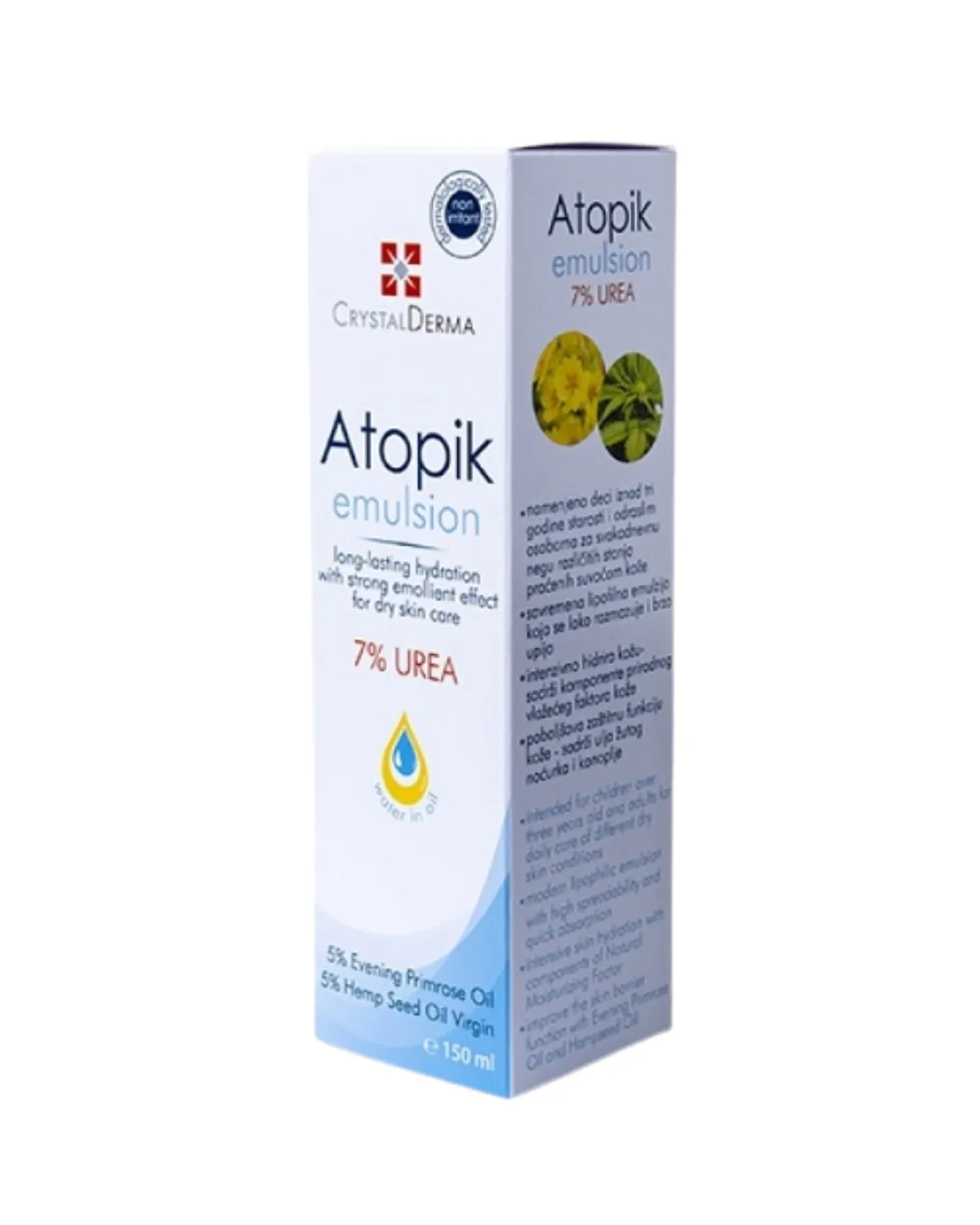 ATOPIK EMULZIJA 7% UREE 150ML 