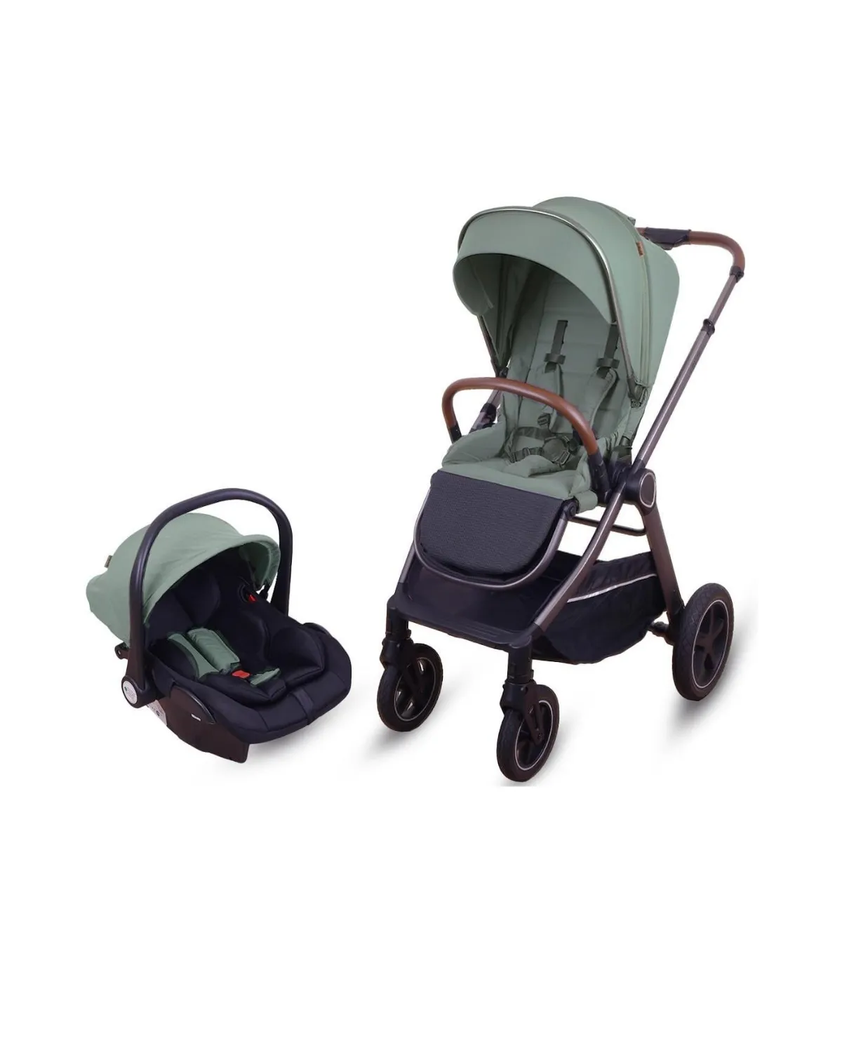 JUNGLE  BEBI KOLICA CRUZE 2U1 ZELENA 