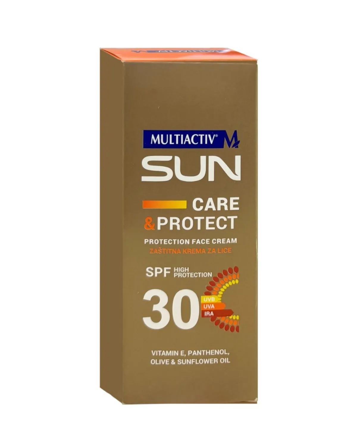 MULTIACTIV SUN C&P ZASTITNA KREMA ZA LICE SPF30 50ML