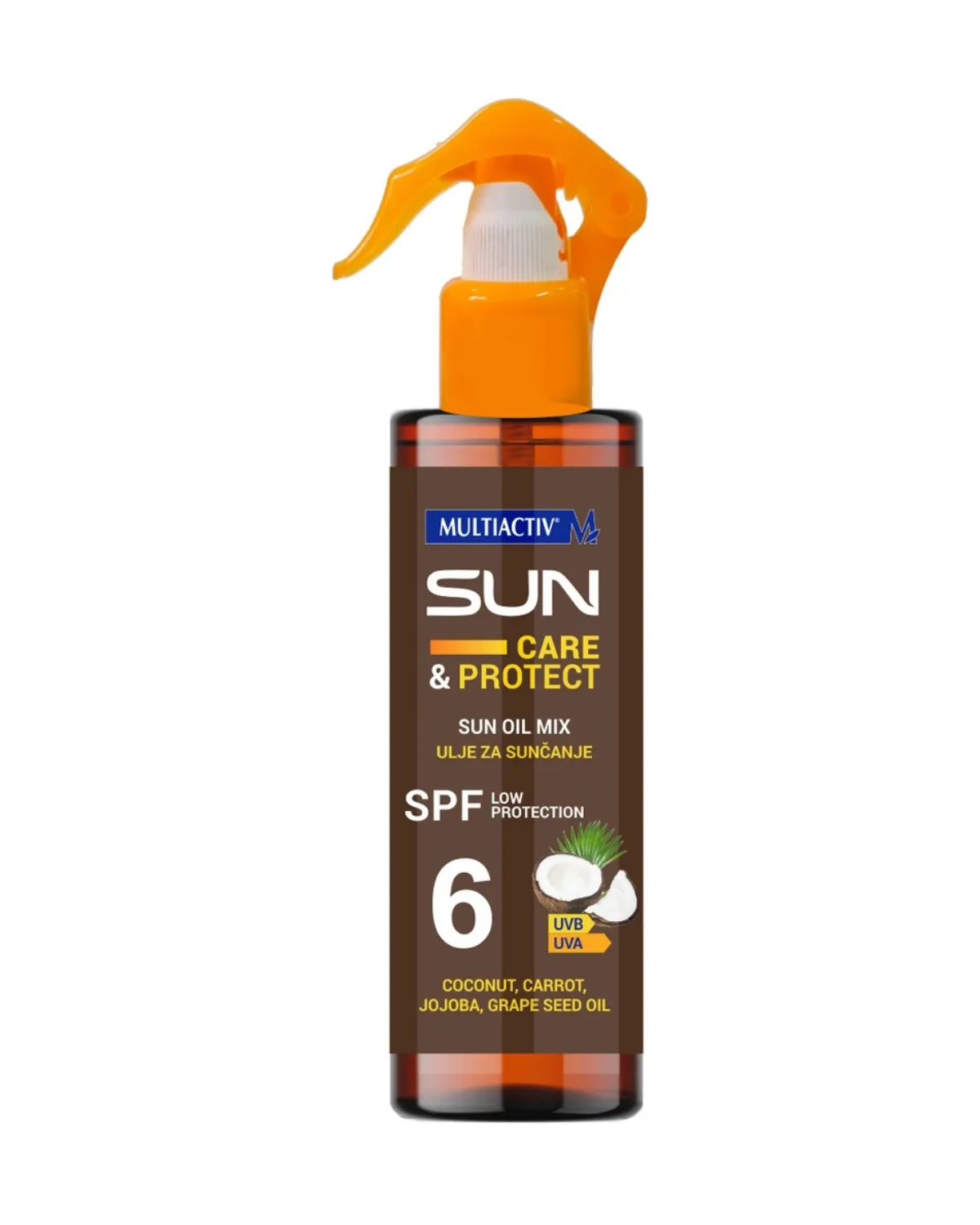 MULTIACTIV SUN C&P ULJE ZA SUN?ANJE SPREJ SPF 6 200ML