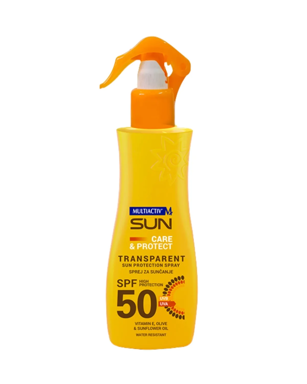 MULTIACTIV SUN C&P MLIJEKO ZA SUNCANJE SPRAY SPF 50 200ML