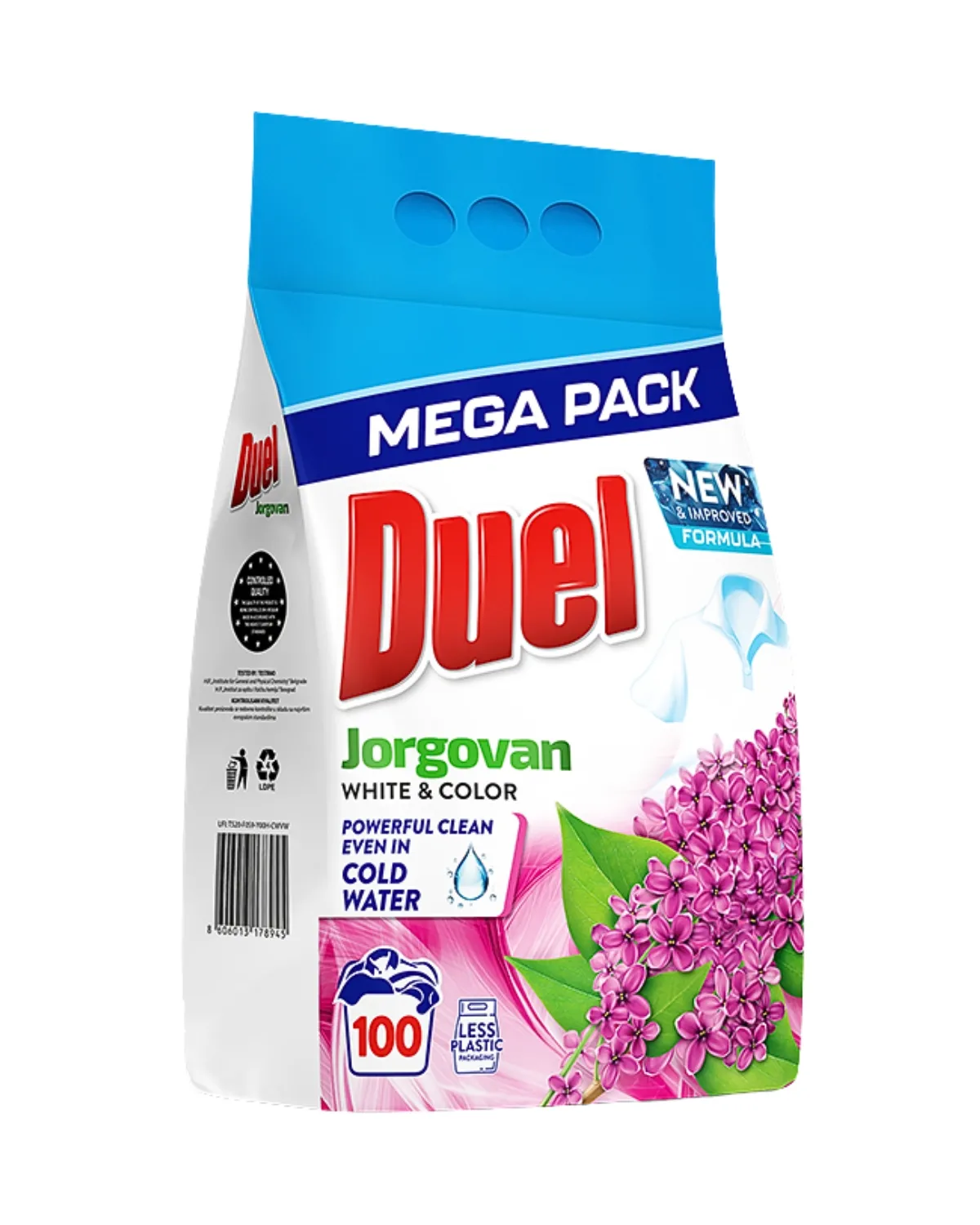 DUEL PRAŠAK ZA VEŠ JORGOVAN - 100 PRANJA 