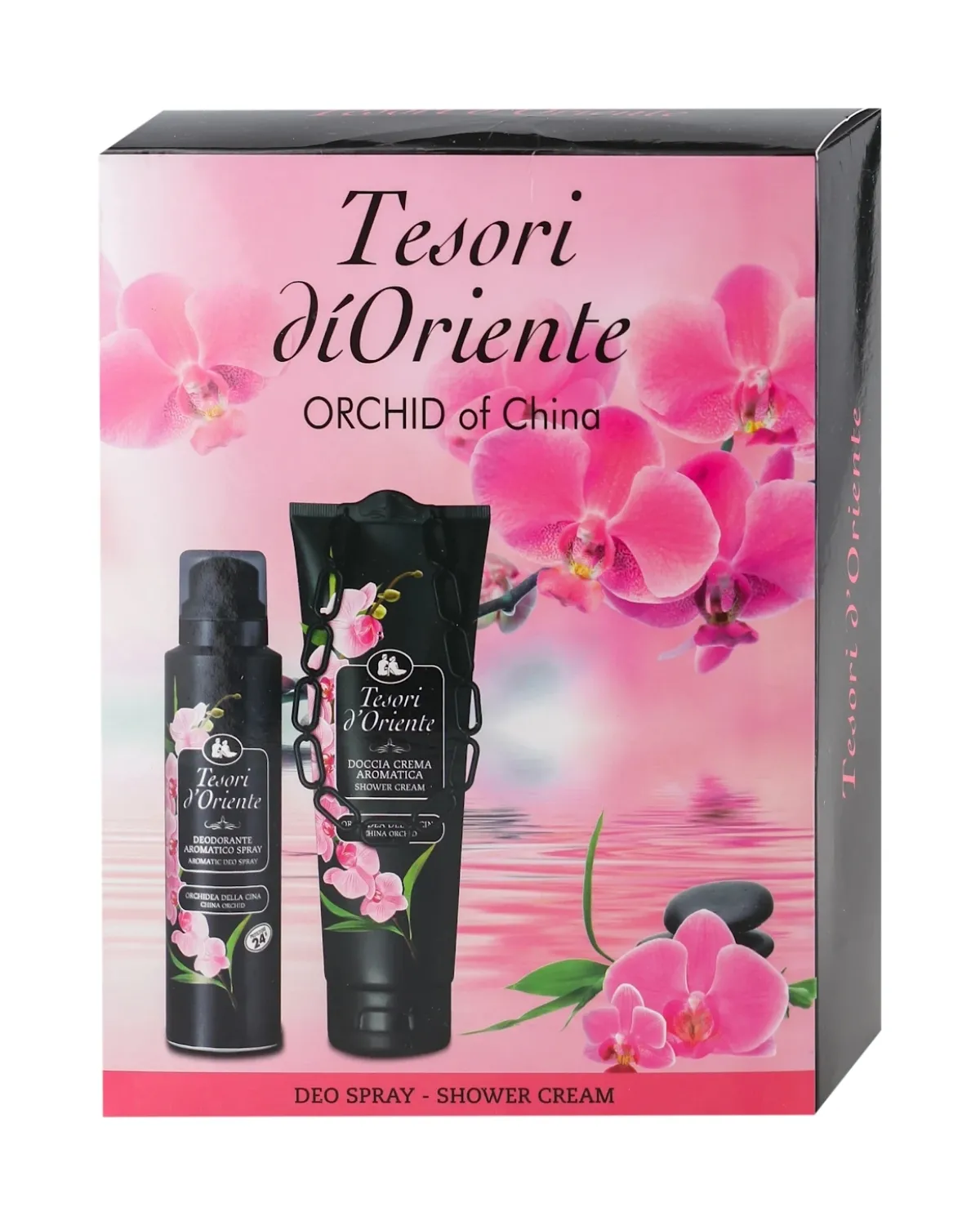 TESORI SET (DEO+SH GEL) ORHIDEJA 