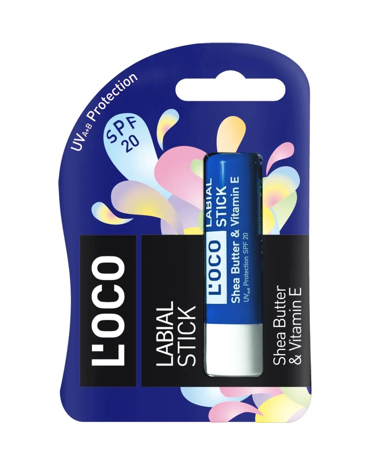 LABELLO LOCO STICK BUTER&VITAMIN E 4.4GR 