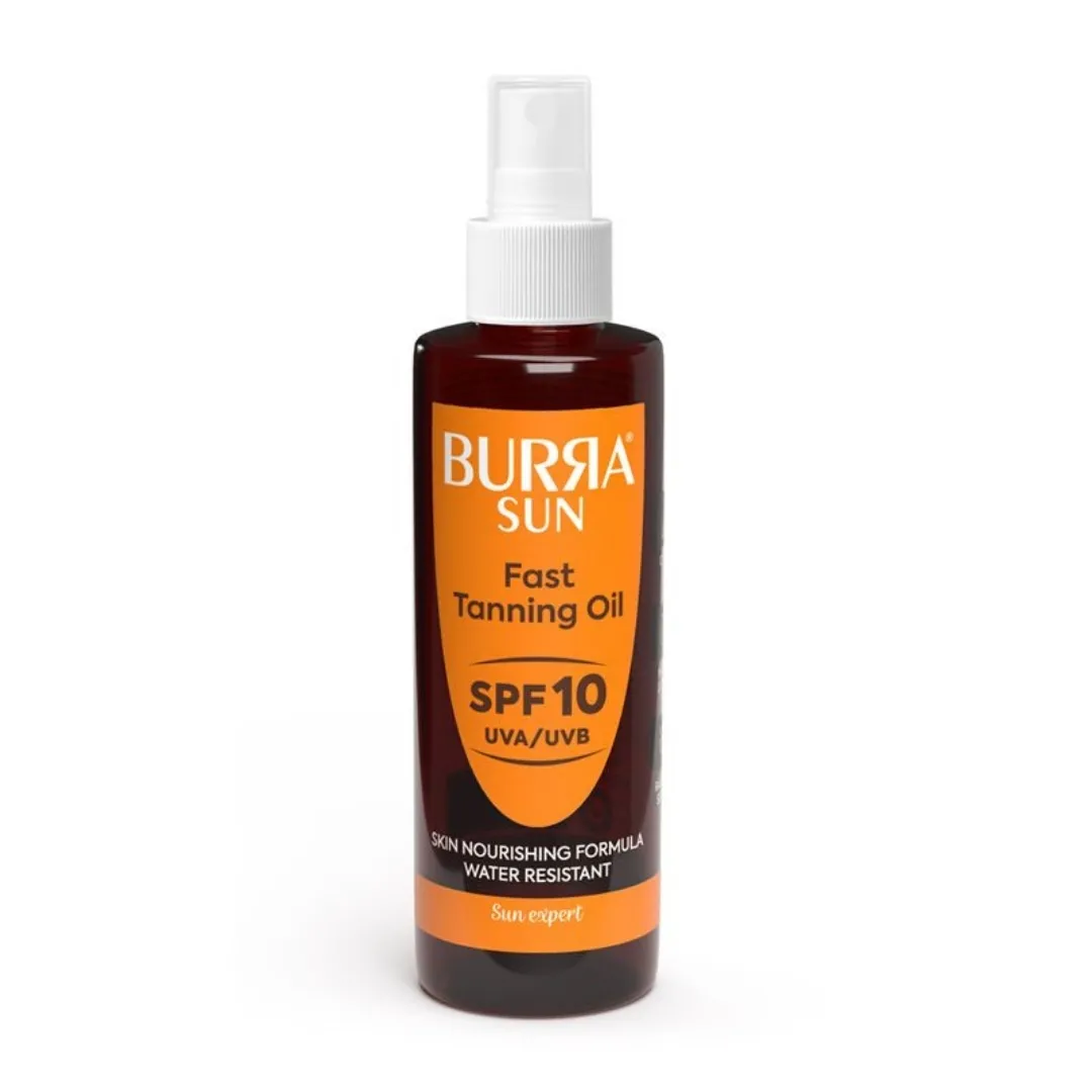 BURRA FAST TANNING OIL SPRAY SPF10 200ML
