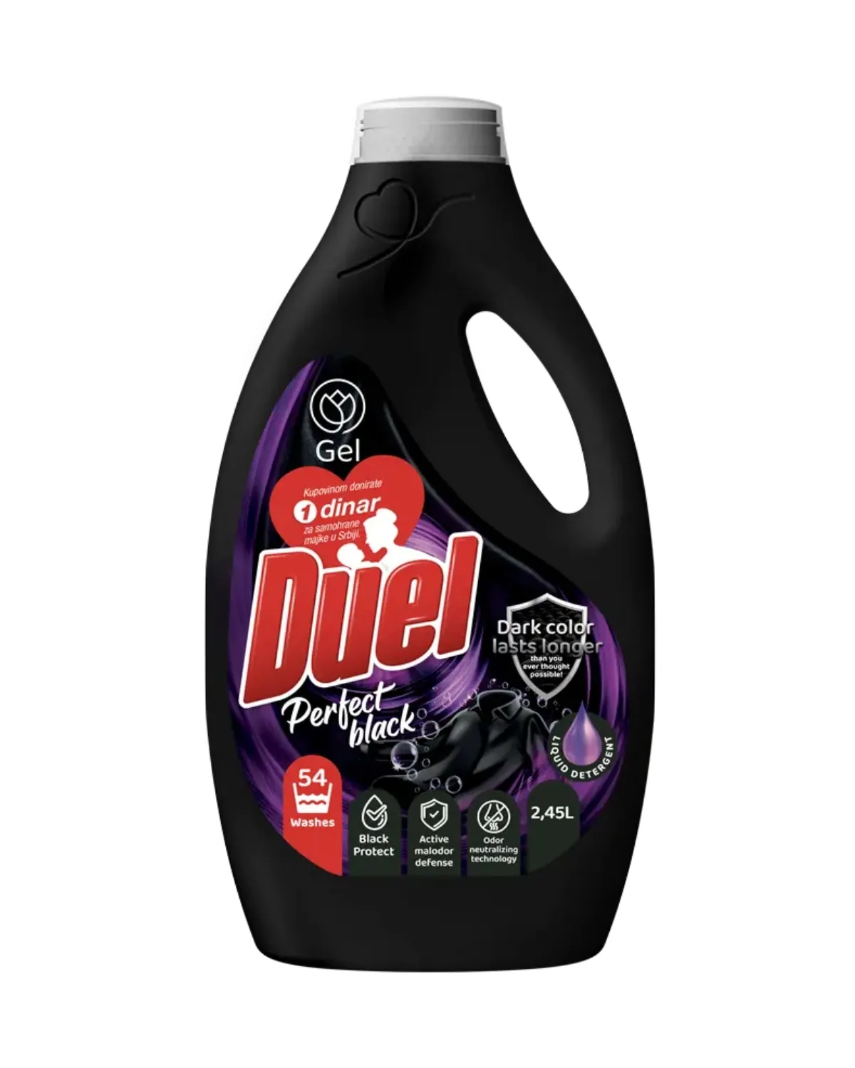 DUEL TD BLACK & JEANS 855ML 19 PRANJA 
