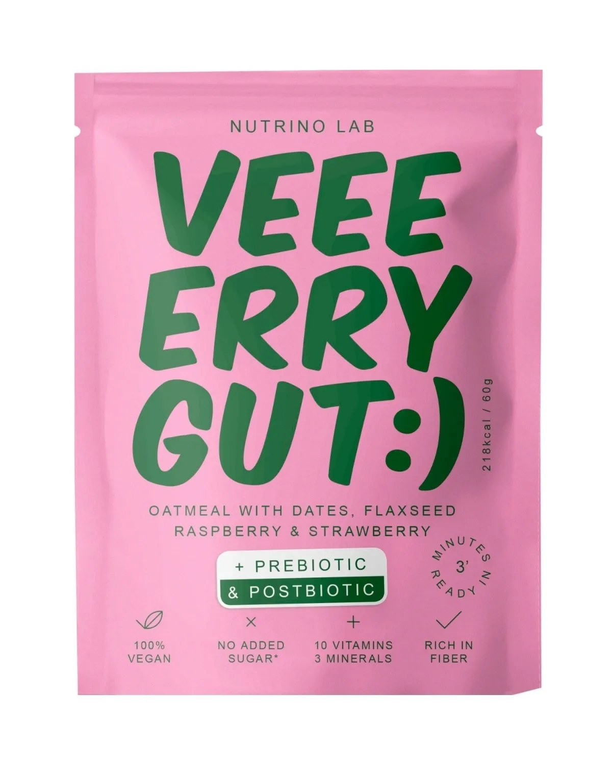 NUTRINO LAB VERRY GUT OVSENA KAŠA 60GR 