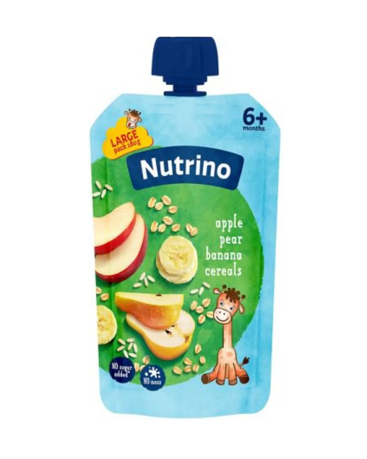 NUTRINO JABUKA KRUŠKA BANANA ŽITARICA 180G 