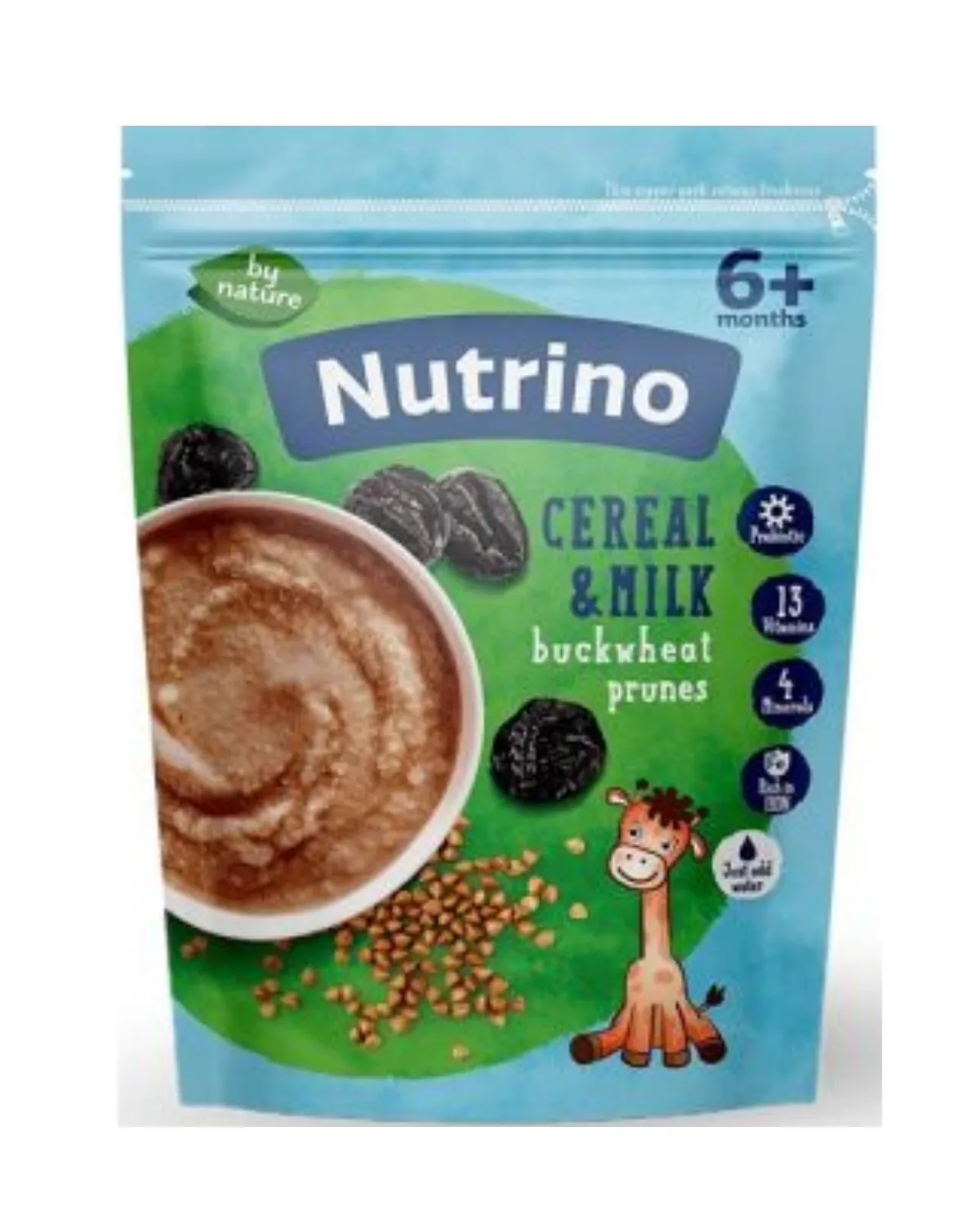 NUTRINO MLEČNA KAŠA HELJDA SUVA ŠLJIVA200G 