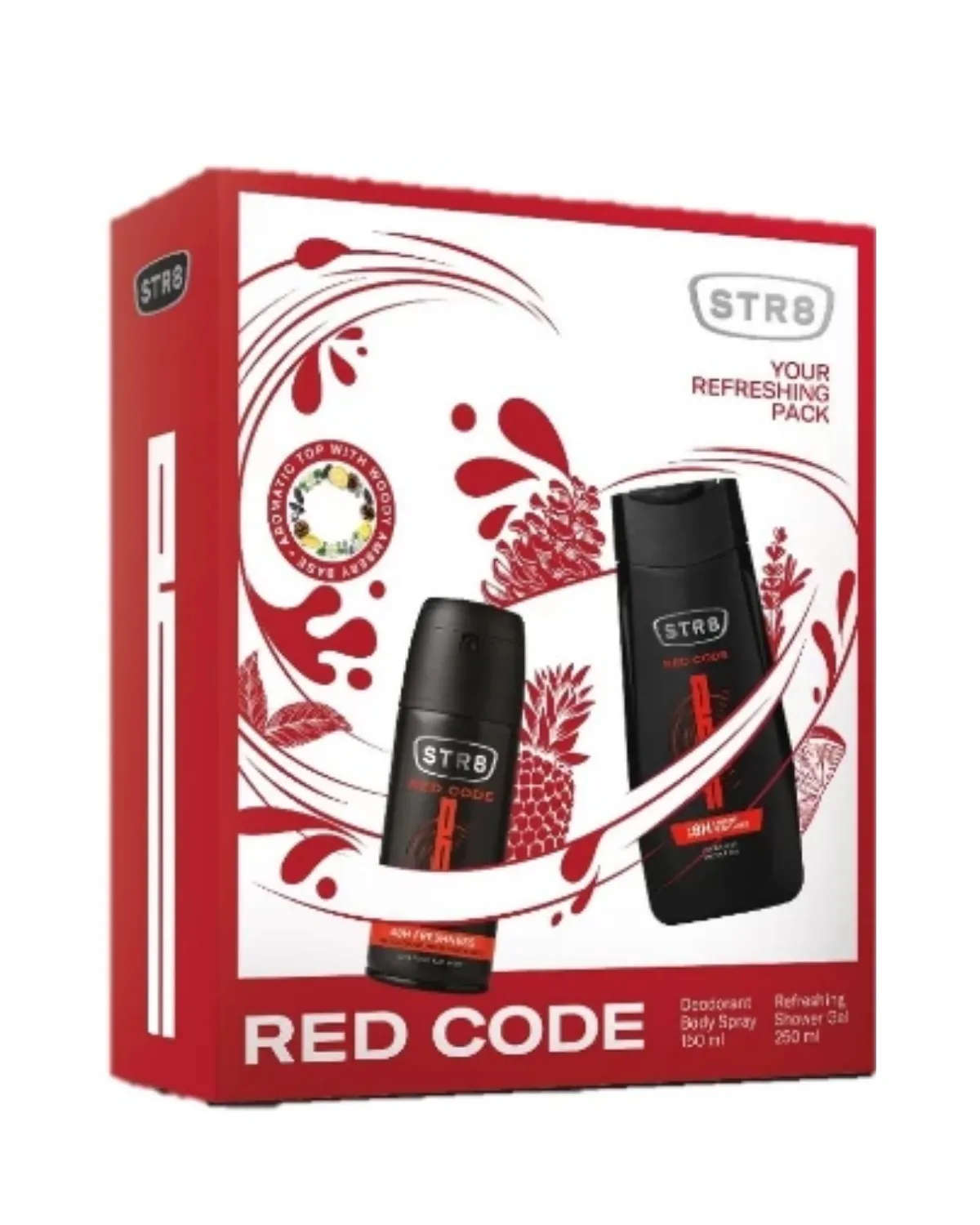 STR8 SET DEO+SG RED CODE 