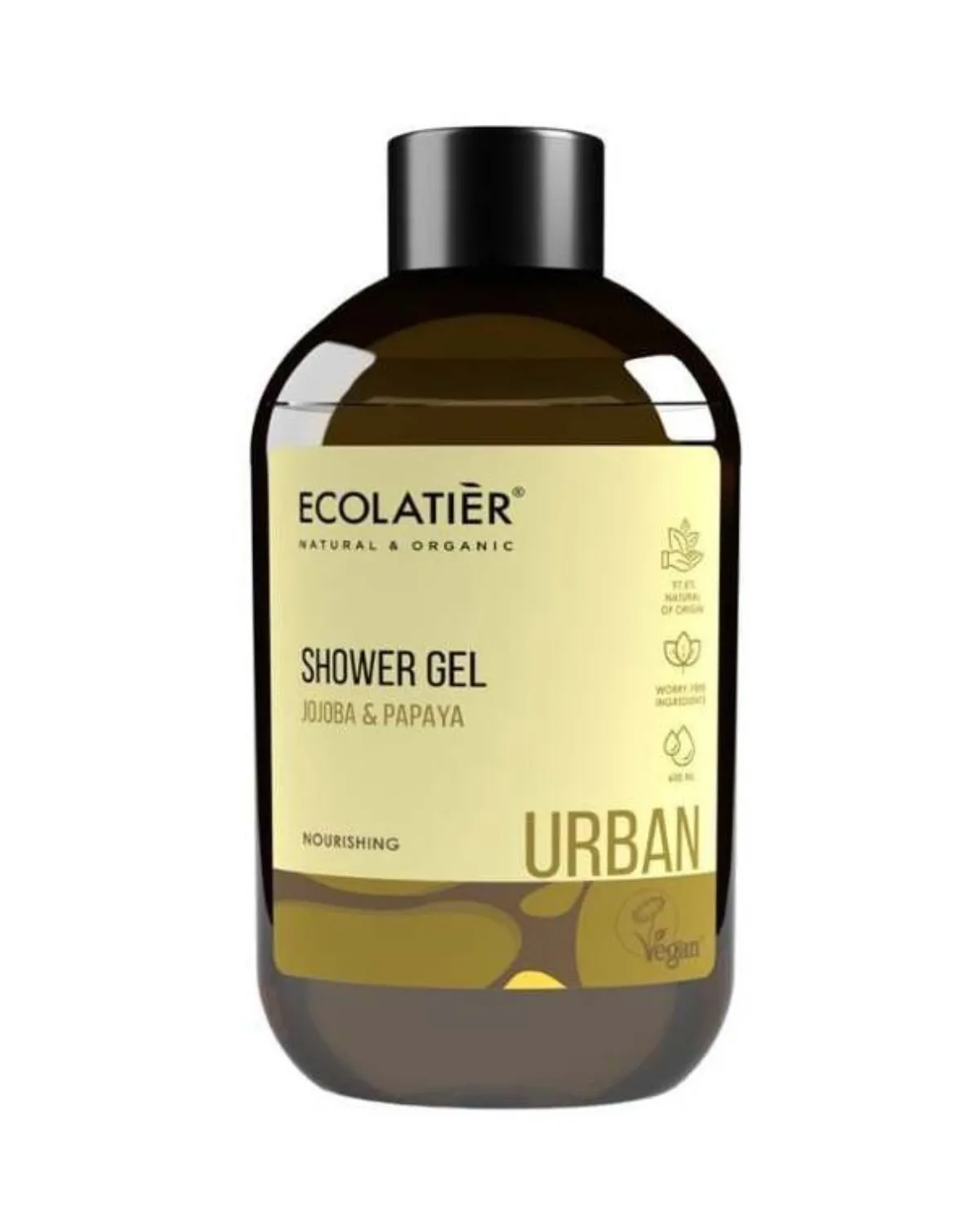 ECOLATIER KUPKA JOJOBA & PAPAYA 600ML 