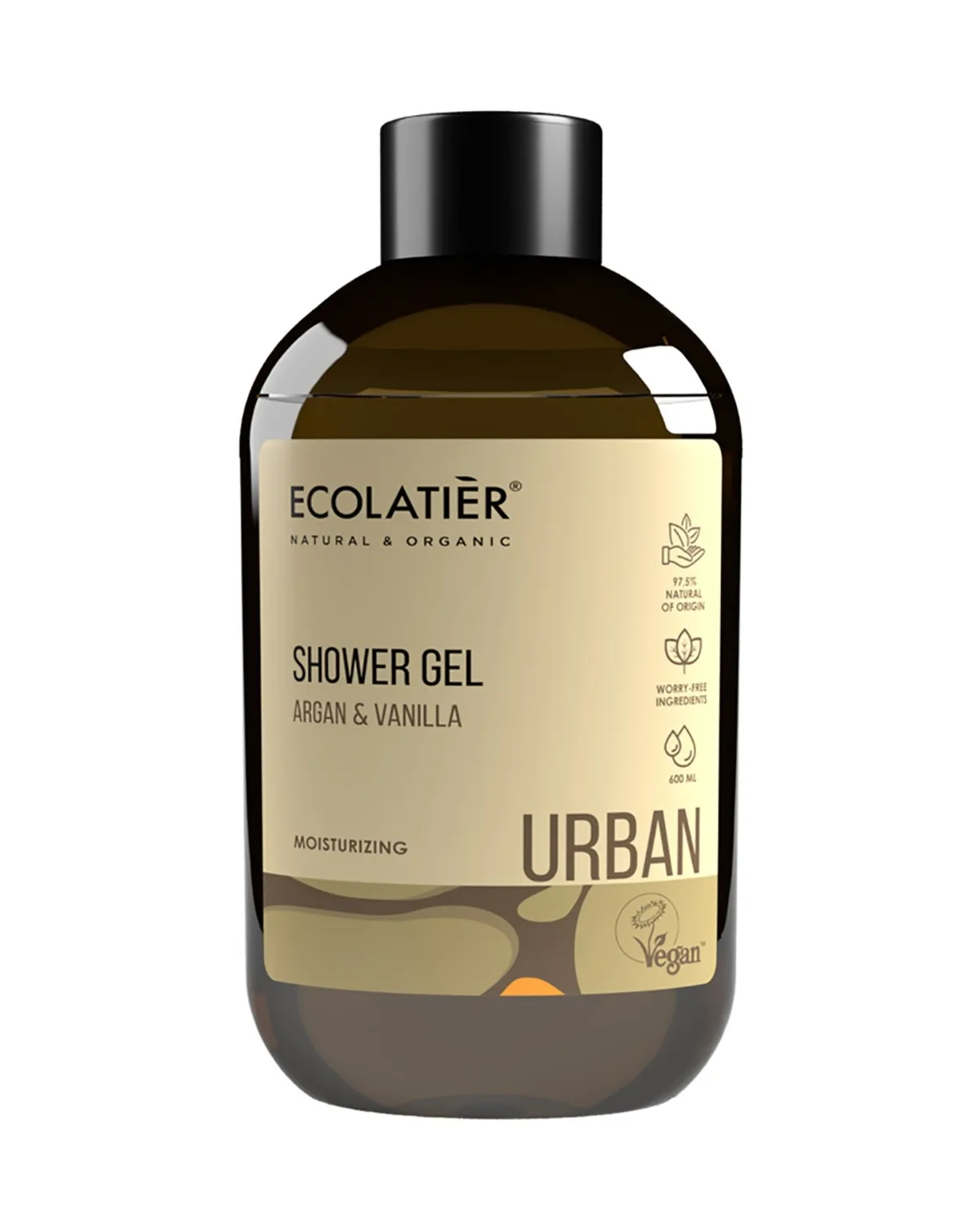 ECOLATIER KUPKA ARGANA & VANILLA 600ML 