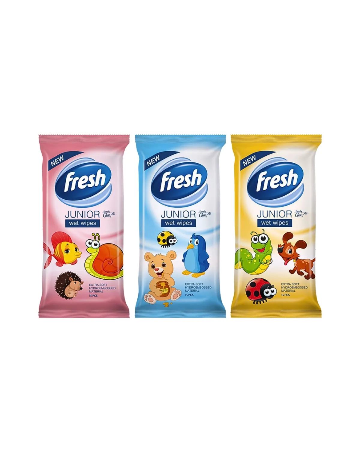 FRESH JUNIOR VLAŽNE MARAMICE 15/1 