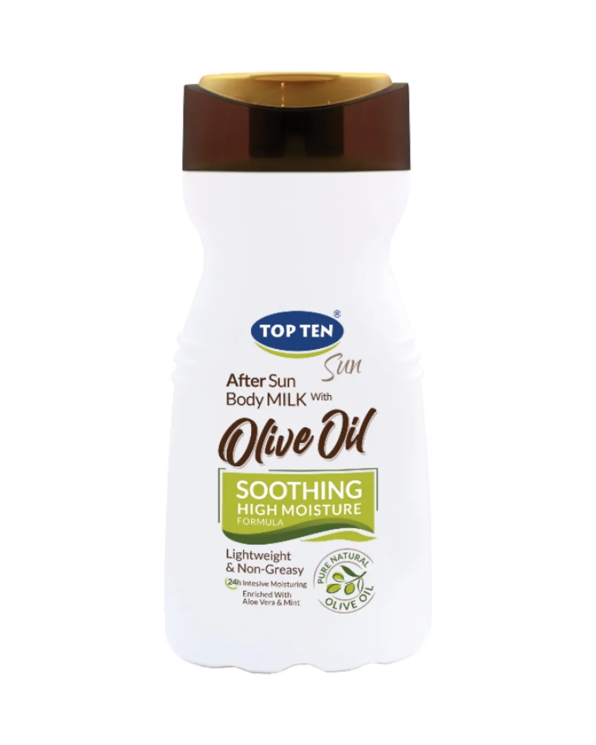 TOP TEN OLIVE OIL AFTER SUN MILK B5 200ML