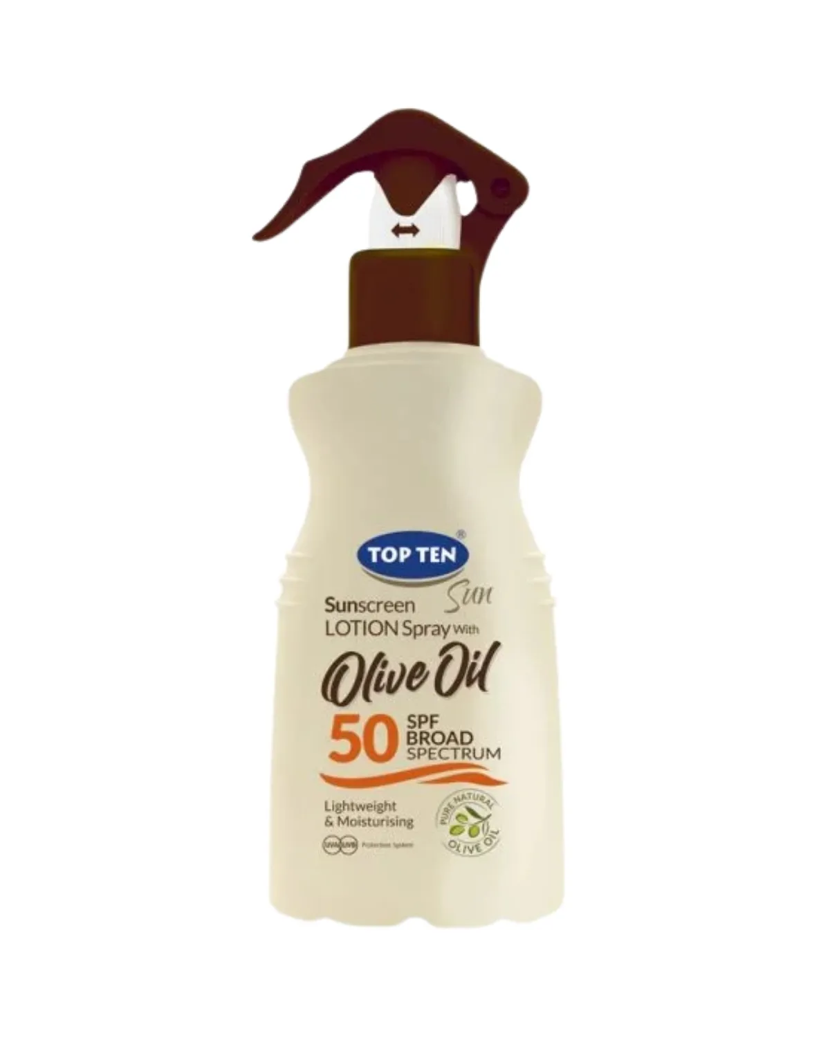 TOP TEN OLIVE SUN CARE LOTION SPF 50