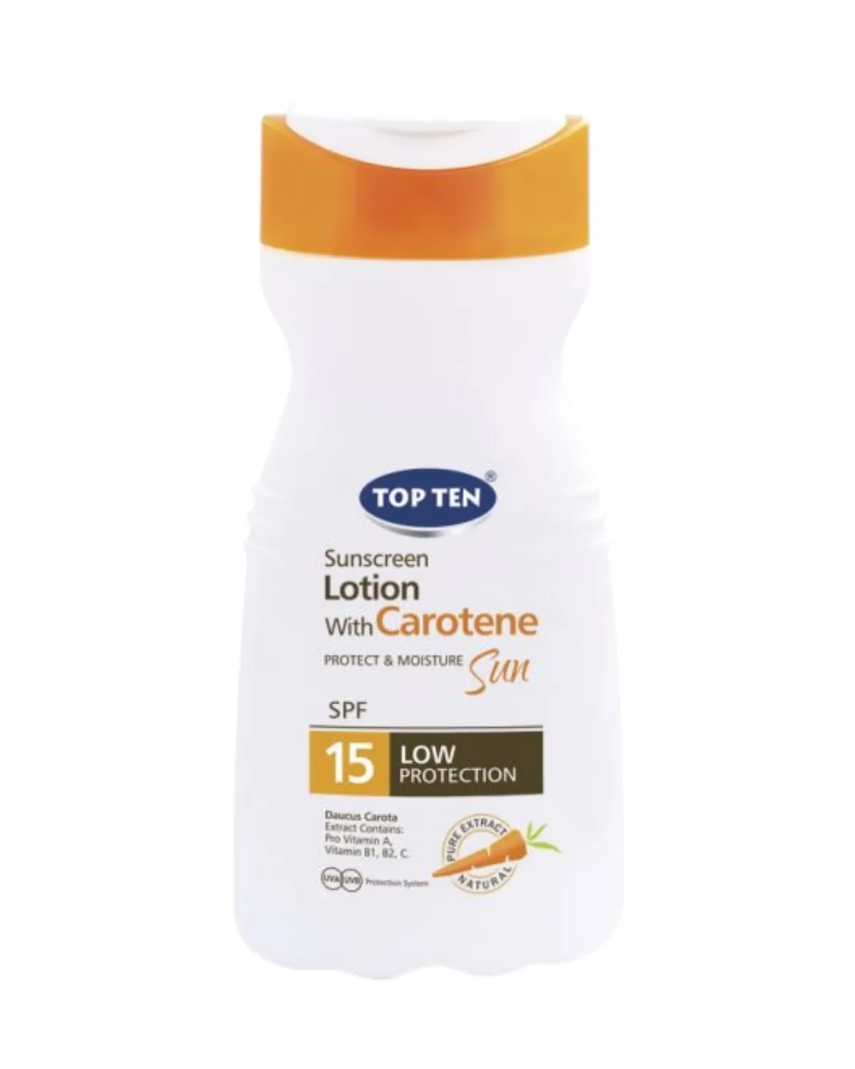 TOP TEN CARROTEN LOSION SPF15 200ML