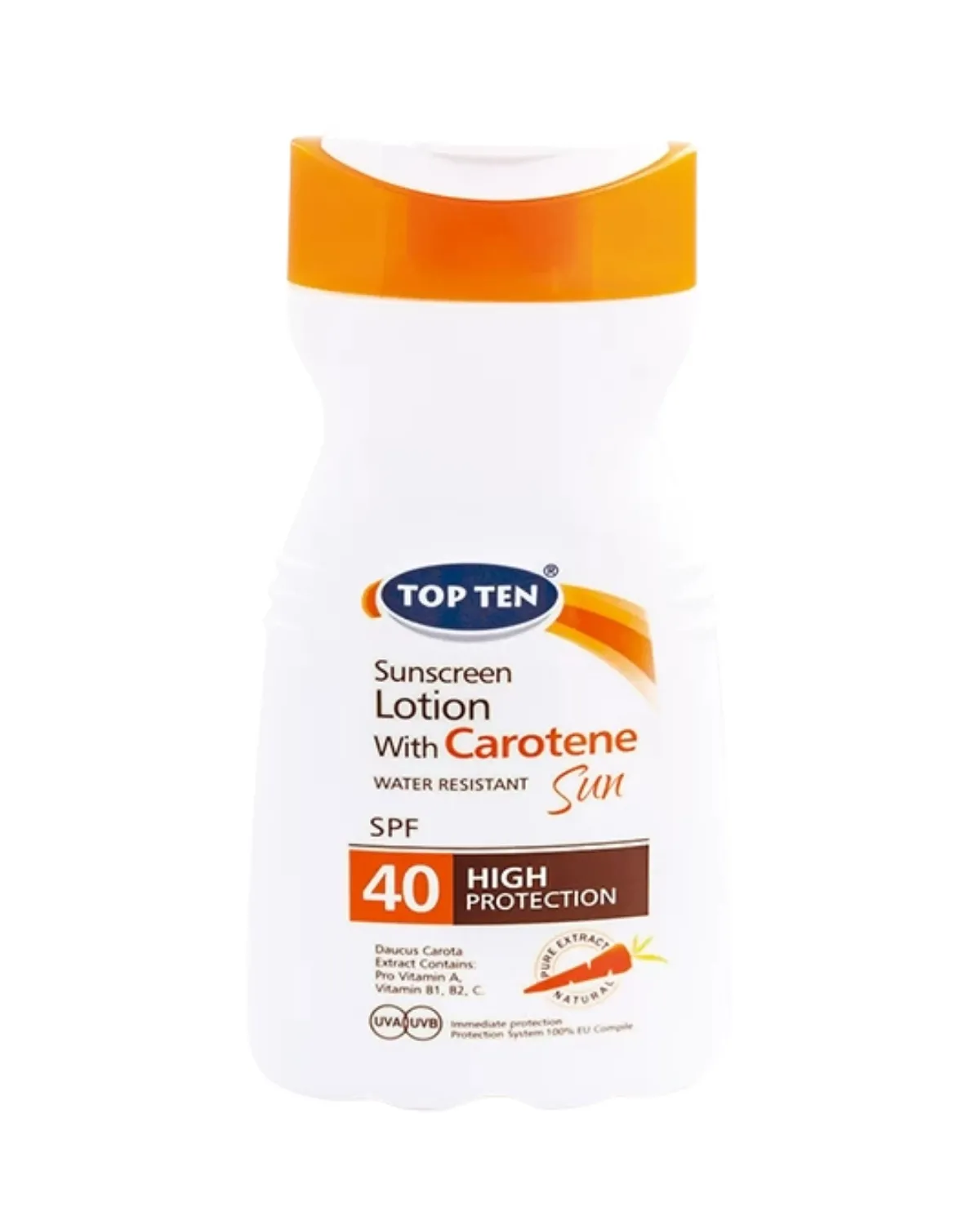 TOP TEN CAROT. SUN LOSION SPF 40 200ML