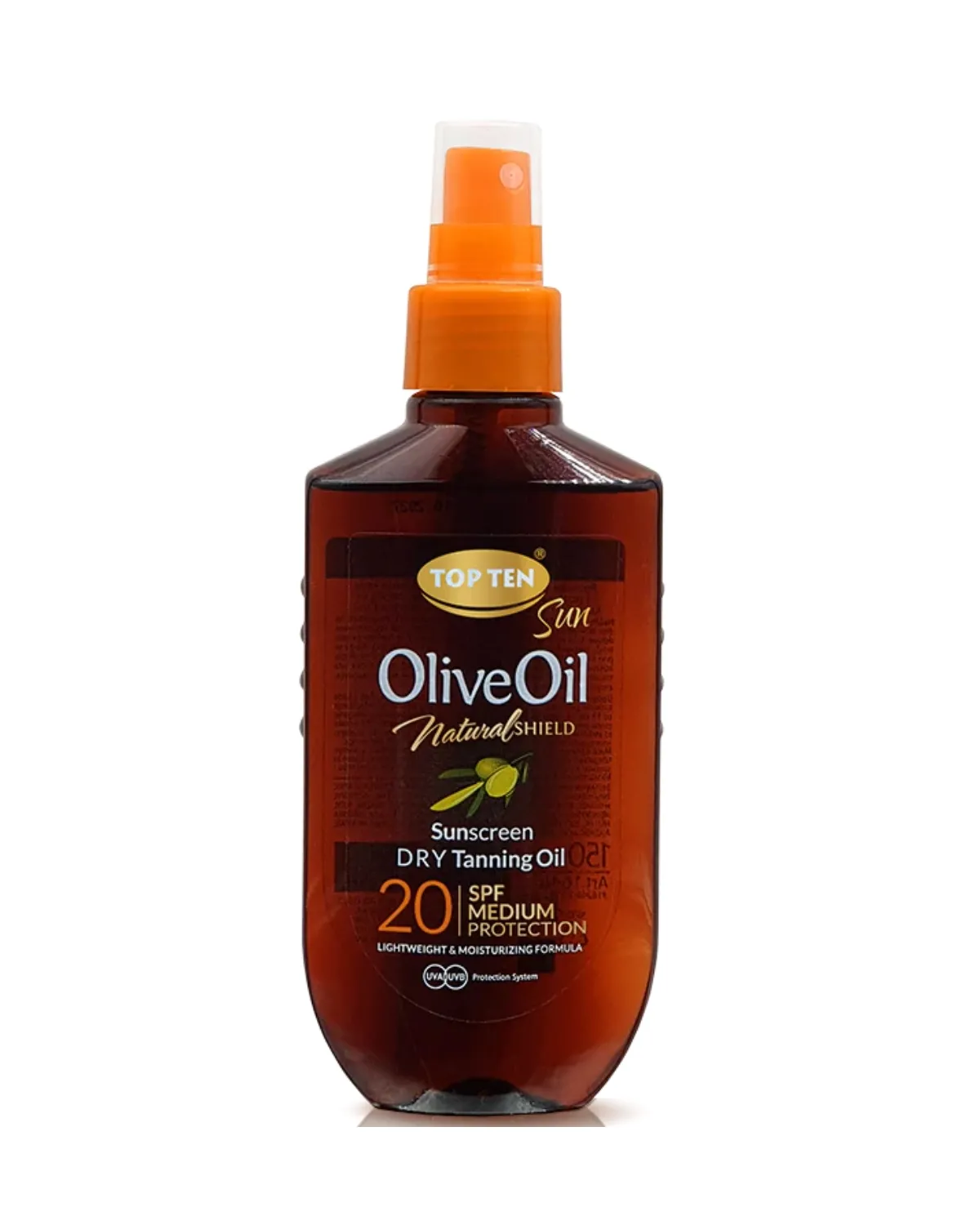 TOP TEN OLIVE SUN CARE OIL SPRAY SPF 20 
