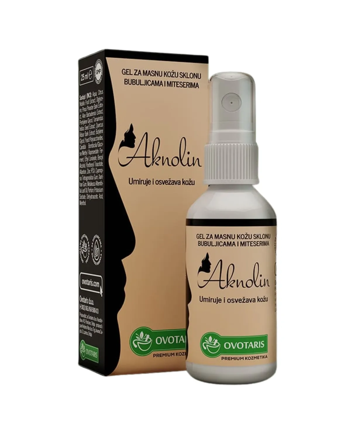 OVOTARIS AKNOLIN GEL PROTIV BUBULJICA I MITISERA 35ML