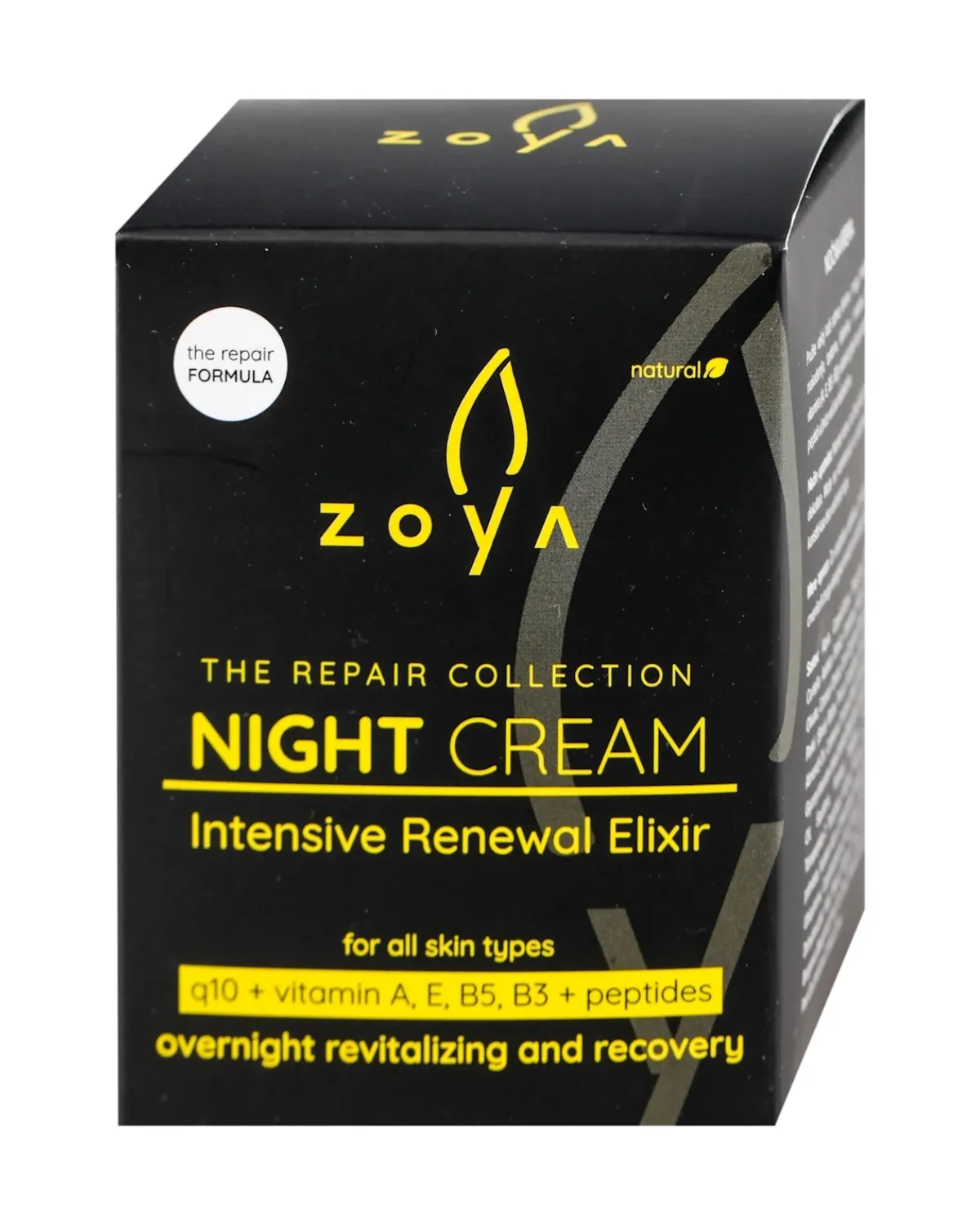 ZOYA NIGHT CREAM INTESIVE RENEWAL ELIXIR 50ML 