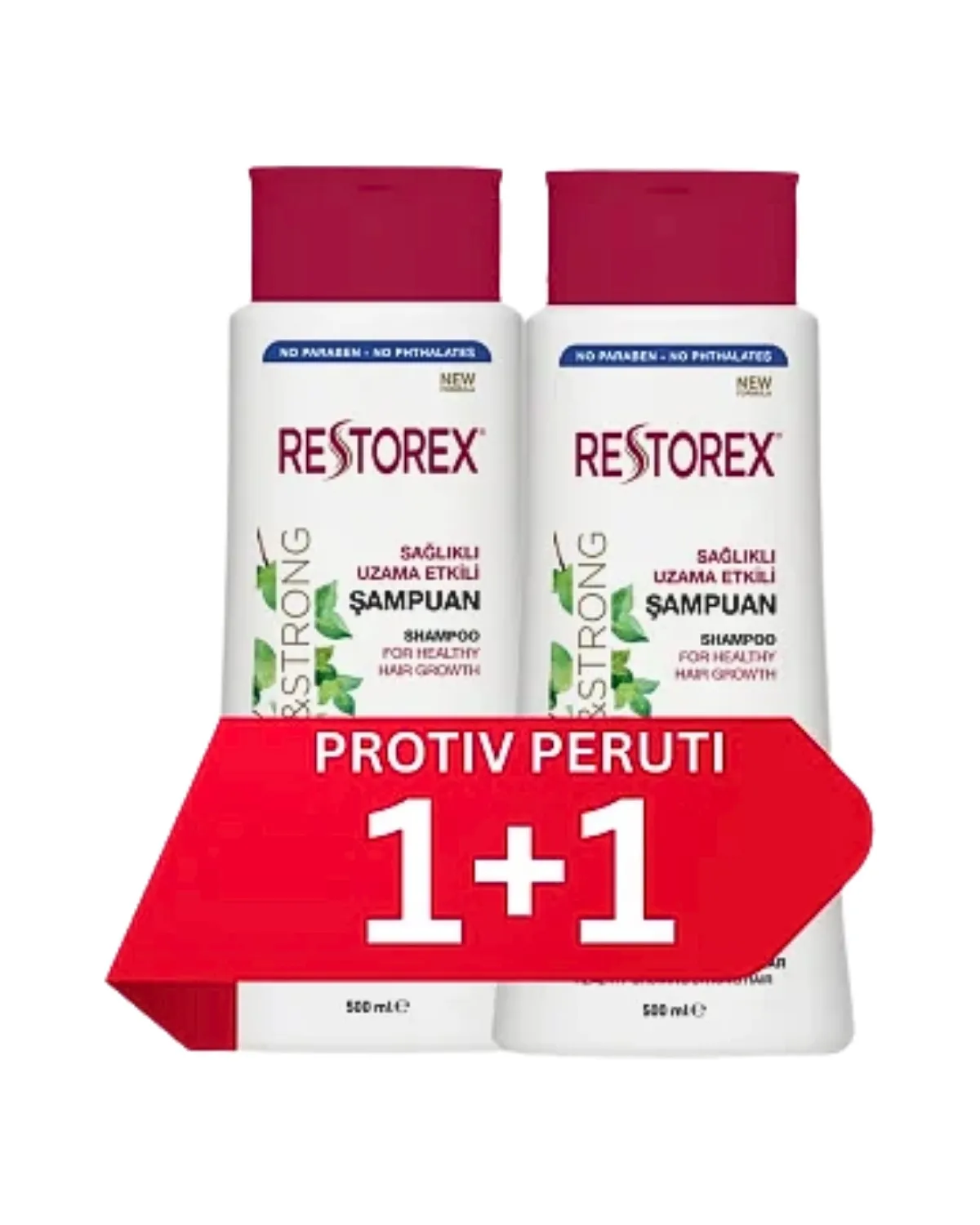 RESTOREX ŠAMPON PROTIV PERUTI 500ML - 1+1 