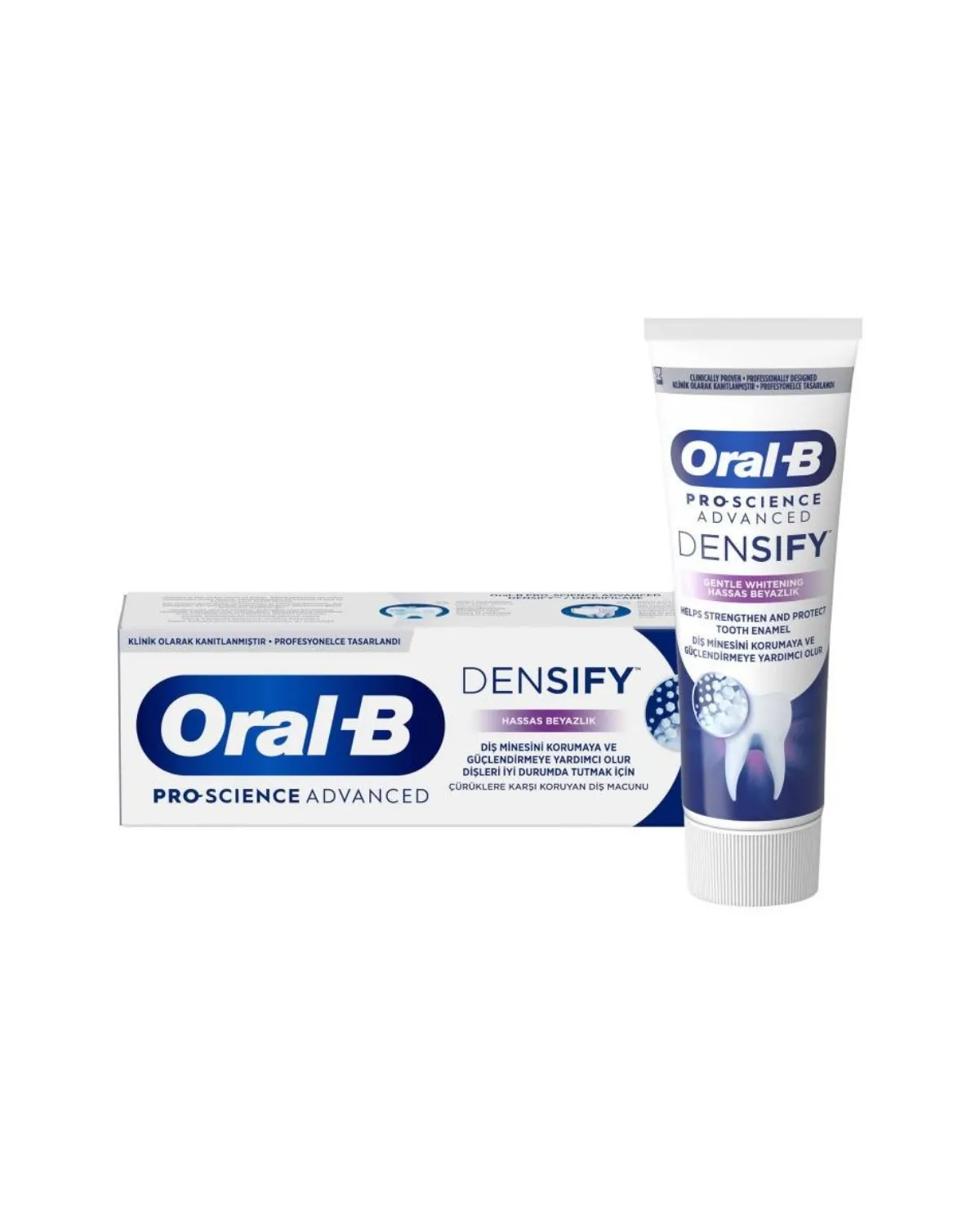 ORAL B PRO DENSIFY GENTLE WHITE 65ML 