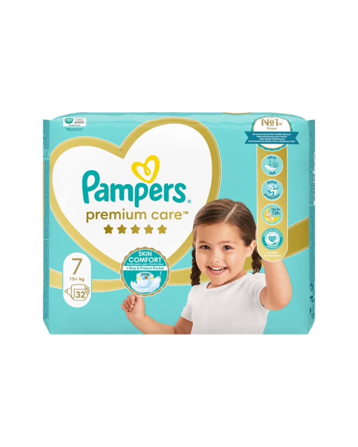 PAMPERS PELENE PREMIUM VP 7 32 KOM 