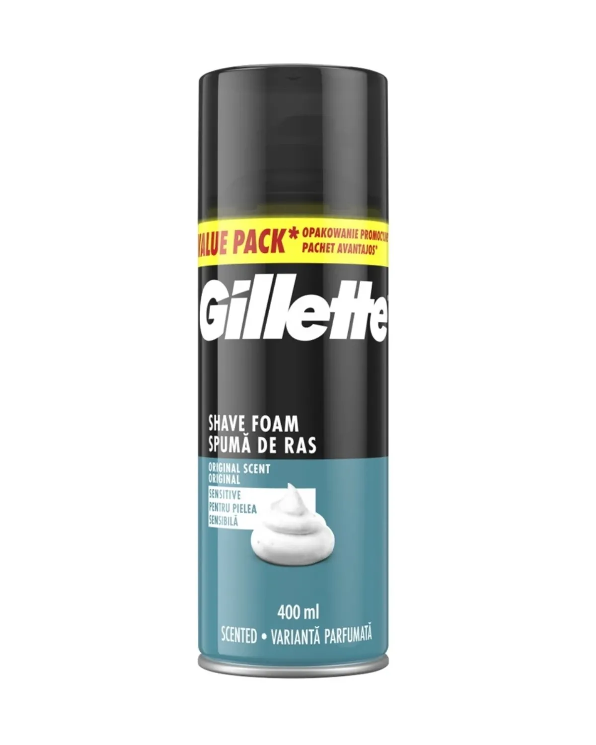 GILLETTE PJENA ZA BRIJANJE SENSITIVE 400ML 