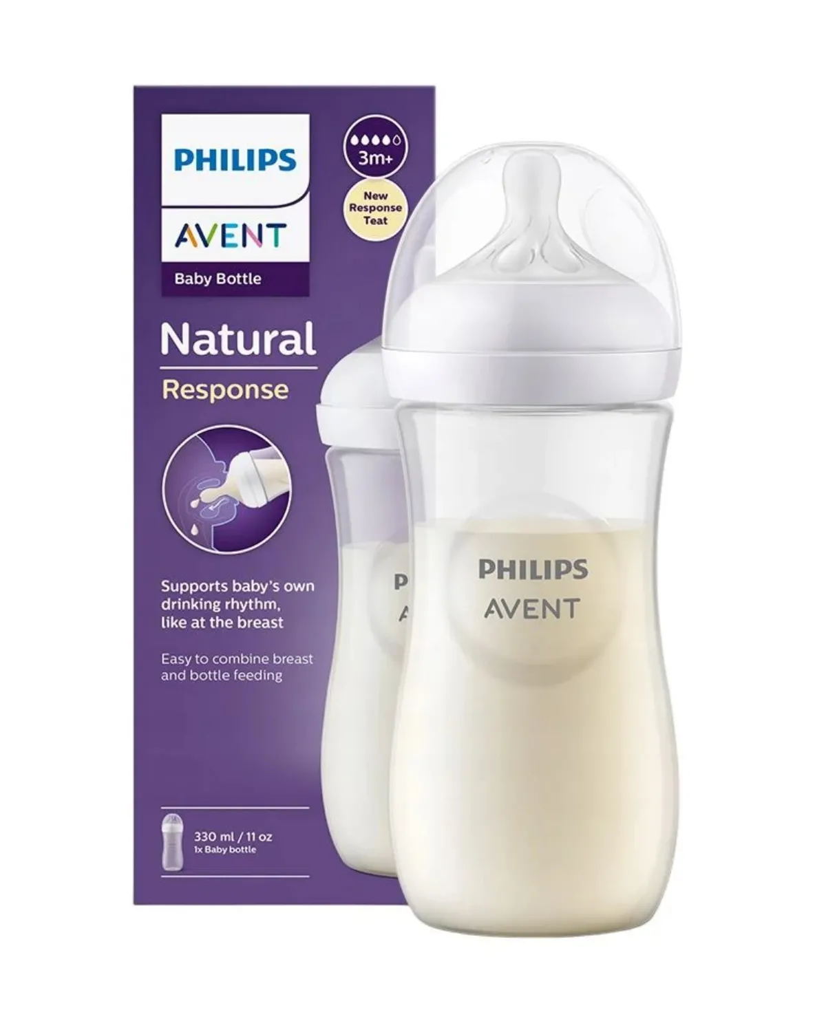 PHILIPS AVENT NATURAL RESPONSE FLAŠICA 330ML PVC 