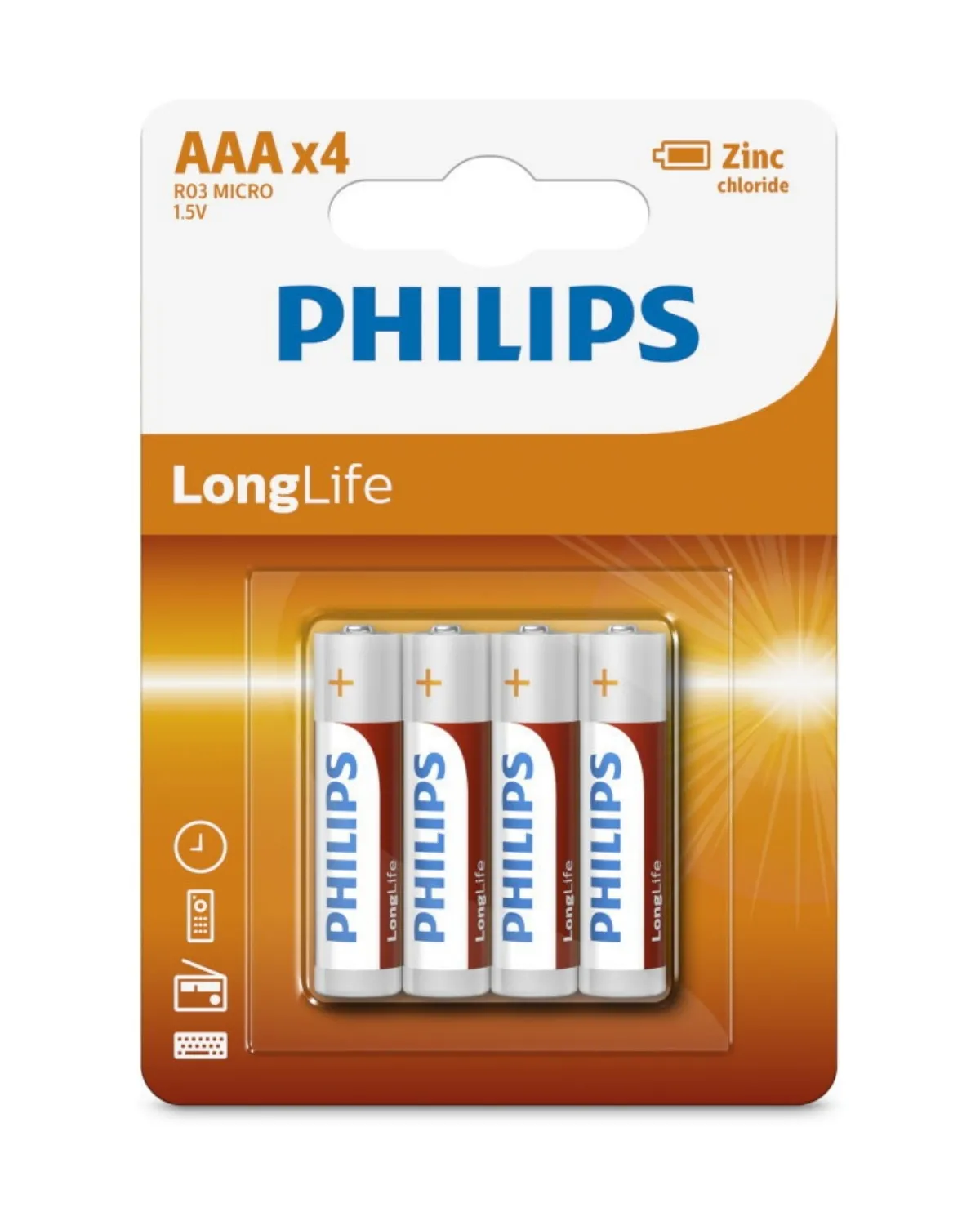 BATERIJA PHILIPS 1,5 R03 MICRO 