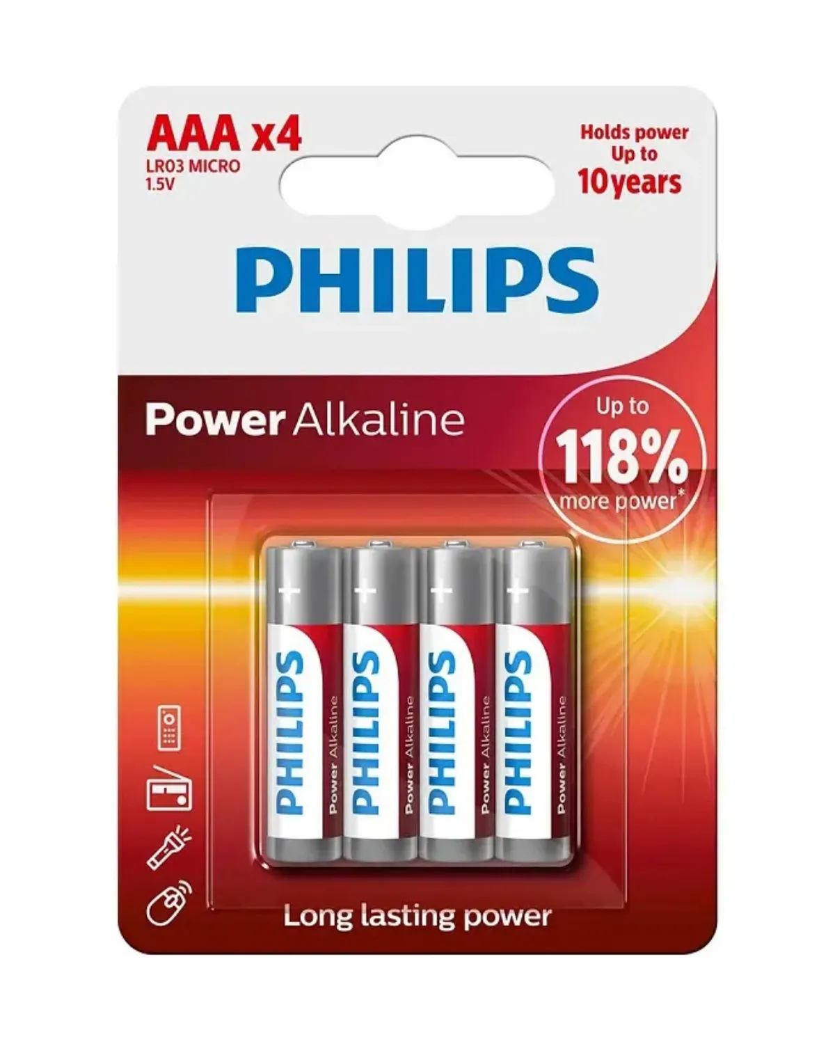 BATERIJA PHILIPS UL.LR03 4/1 850610110