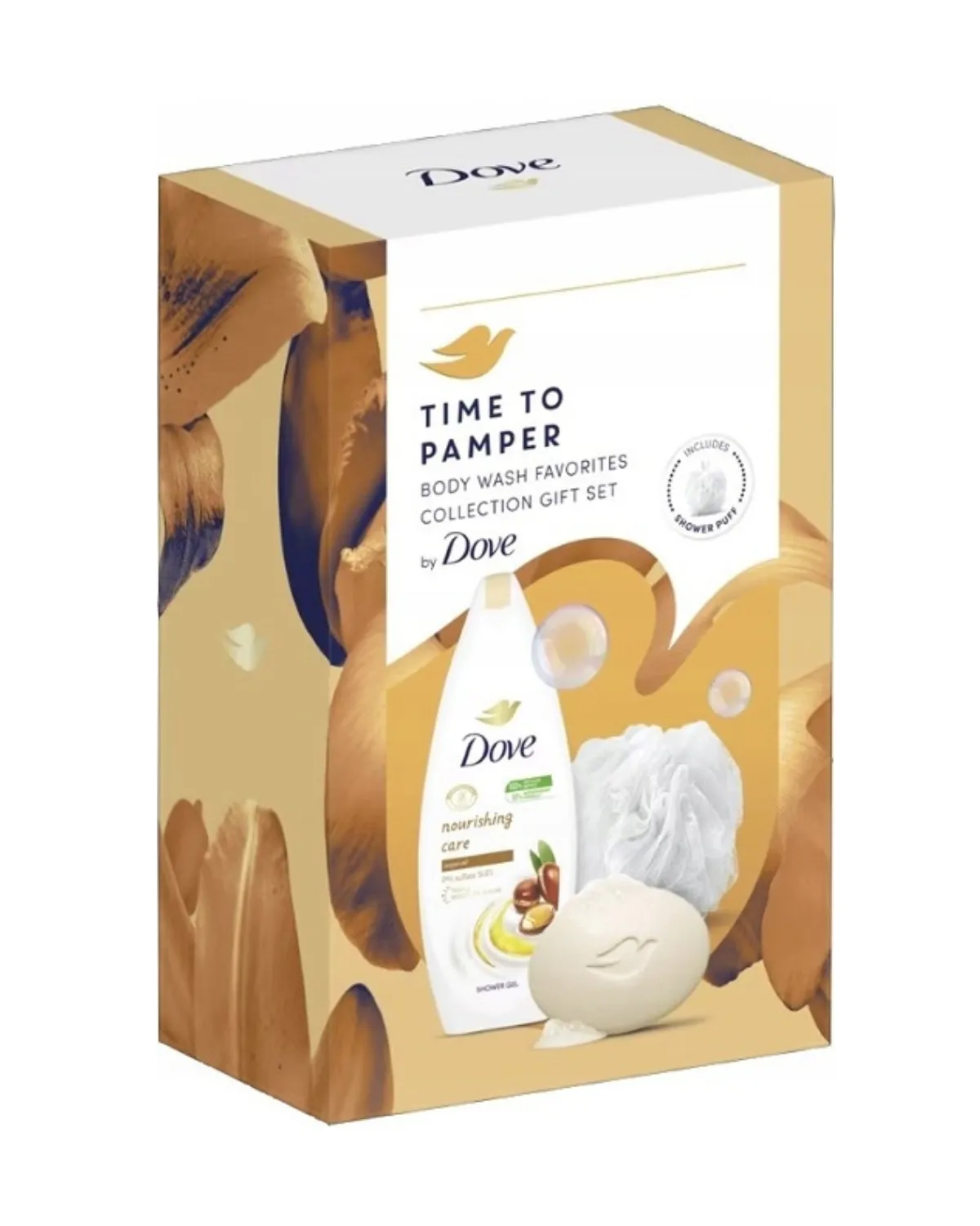 DOVE SET GBW 4 NOURISHING 23/24 (GEL+SAPUN+PUFNA GRATIS)