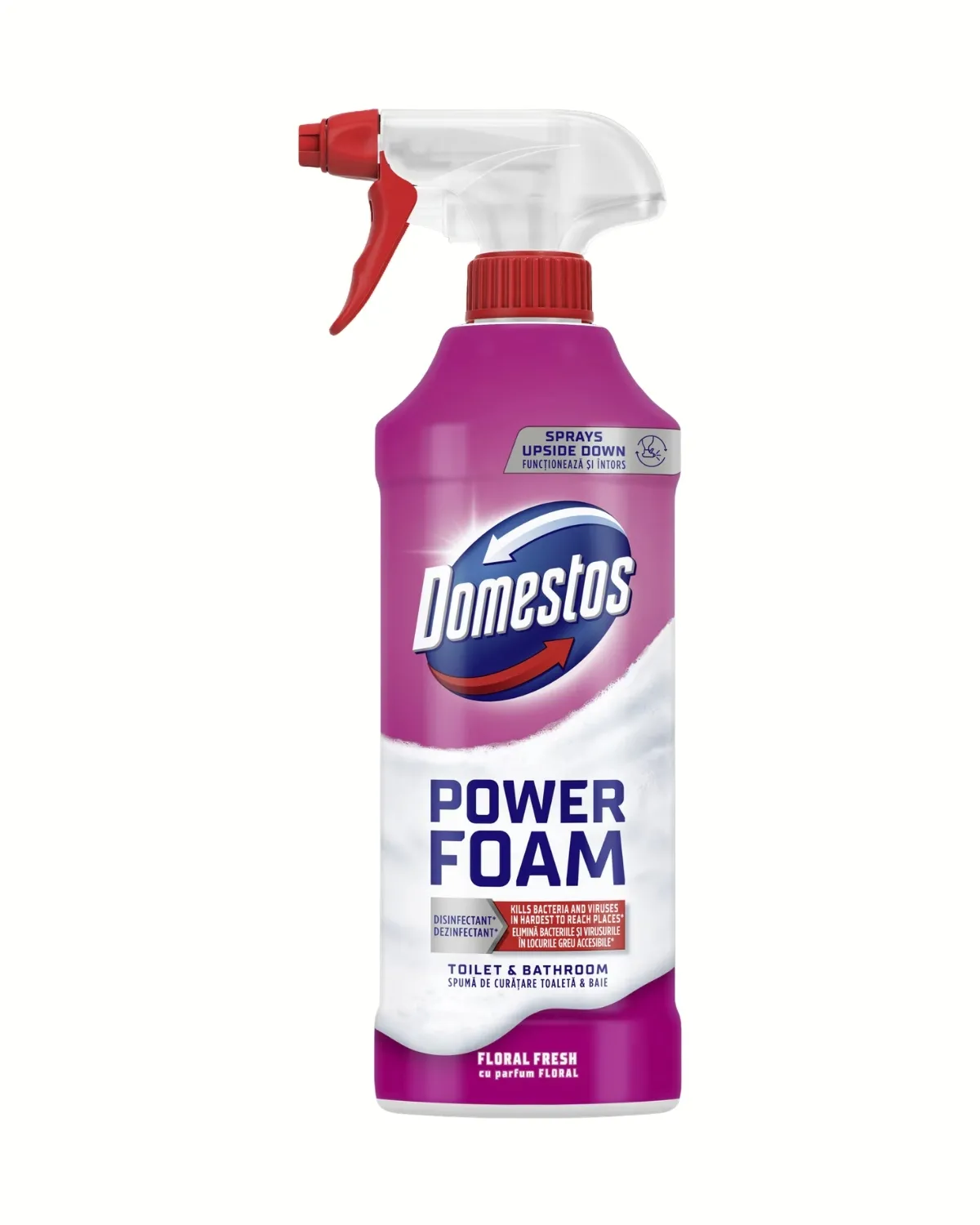 DOMESTOS POWER FOAM FLORAL FRESH 435ML 