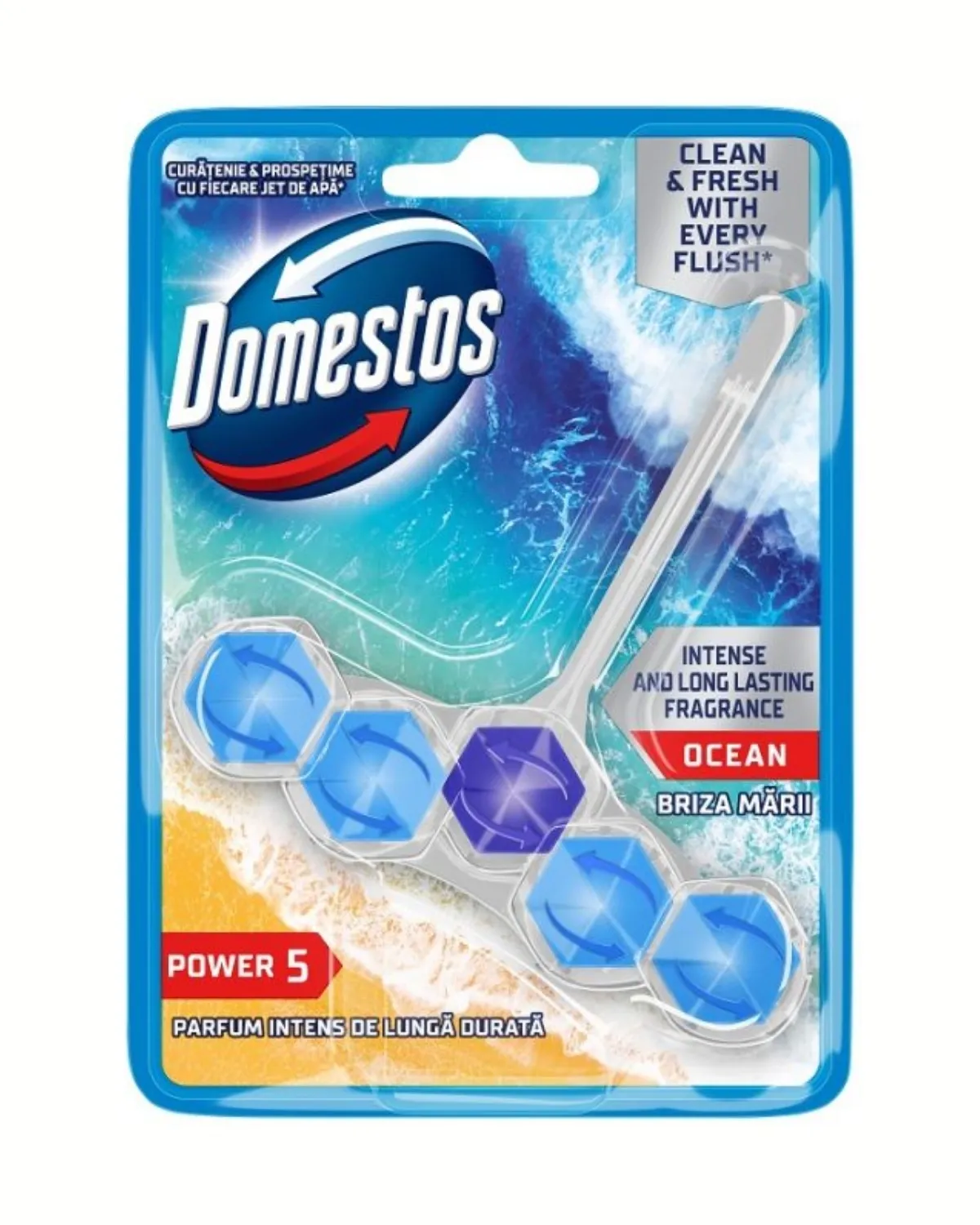 DOMESTOS POWER 5 OCEAN 50G RB - OSVJEŽIVAČ WC ŠOLJE 